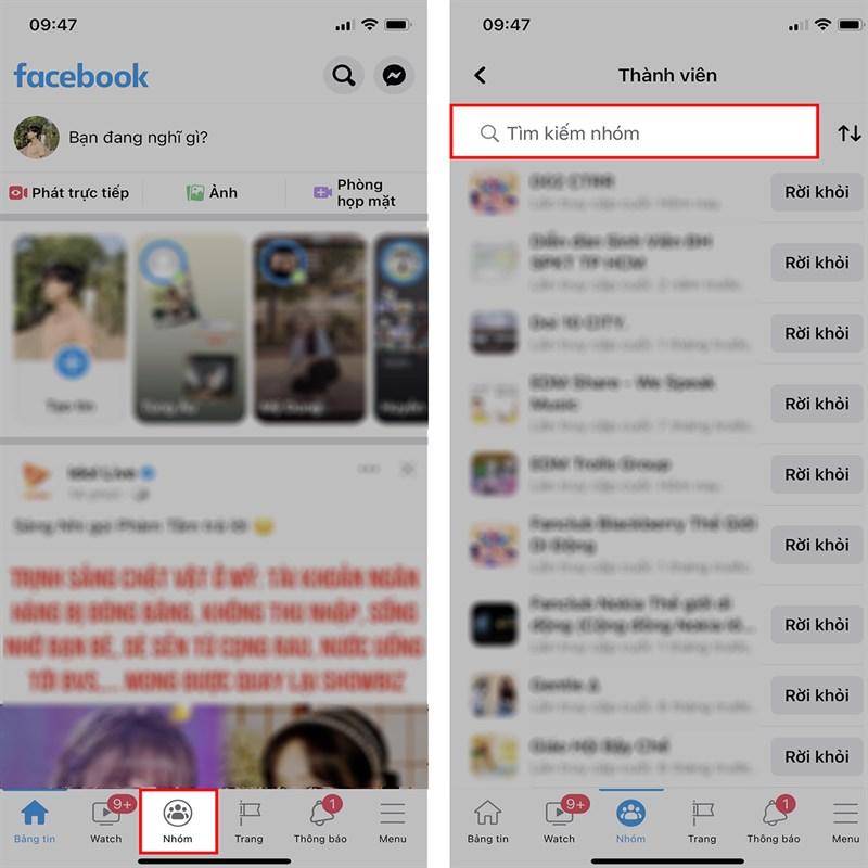 Cách rời khỏi nhóm riêng tư trên Facebook-2