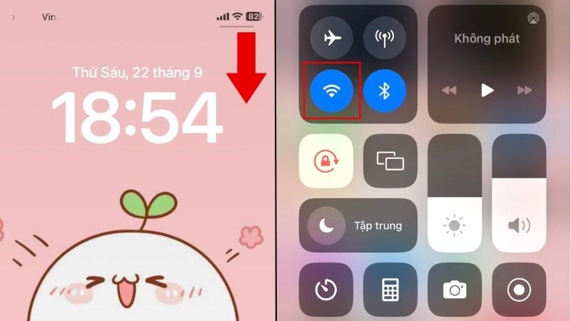 Kiểm tra xem iPhone đã kết nối WiFi chưa