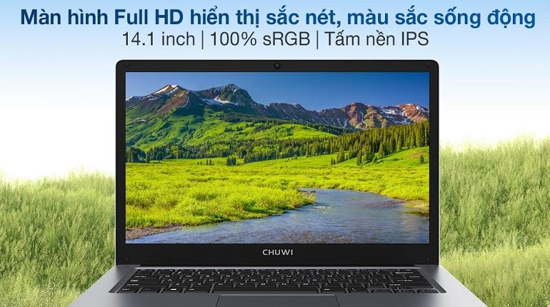 Laptop Chuwi sử dụng tấm nền IPS v&agrave; độ ph&acirc;n giải 2K cực n&eacute;t