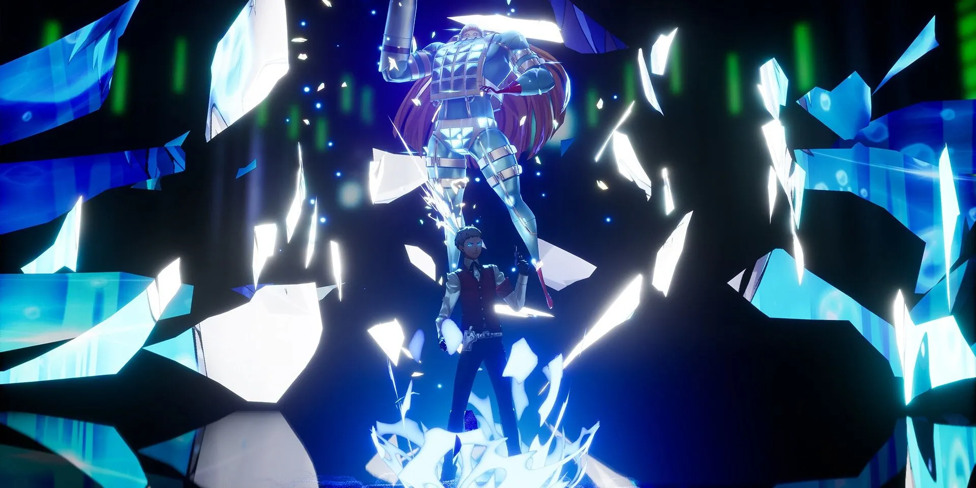 Akihiko summons Polydeuces in Persona 3 Reload