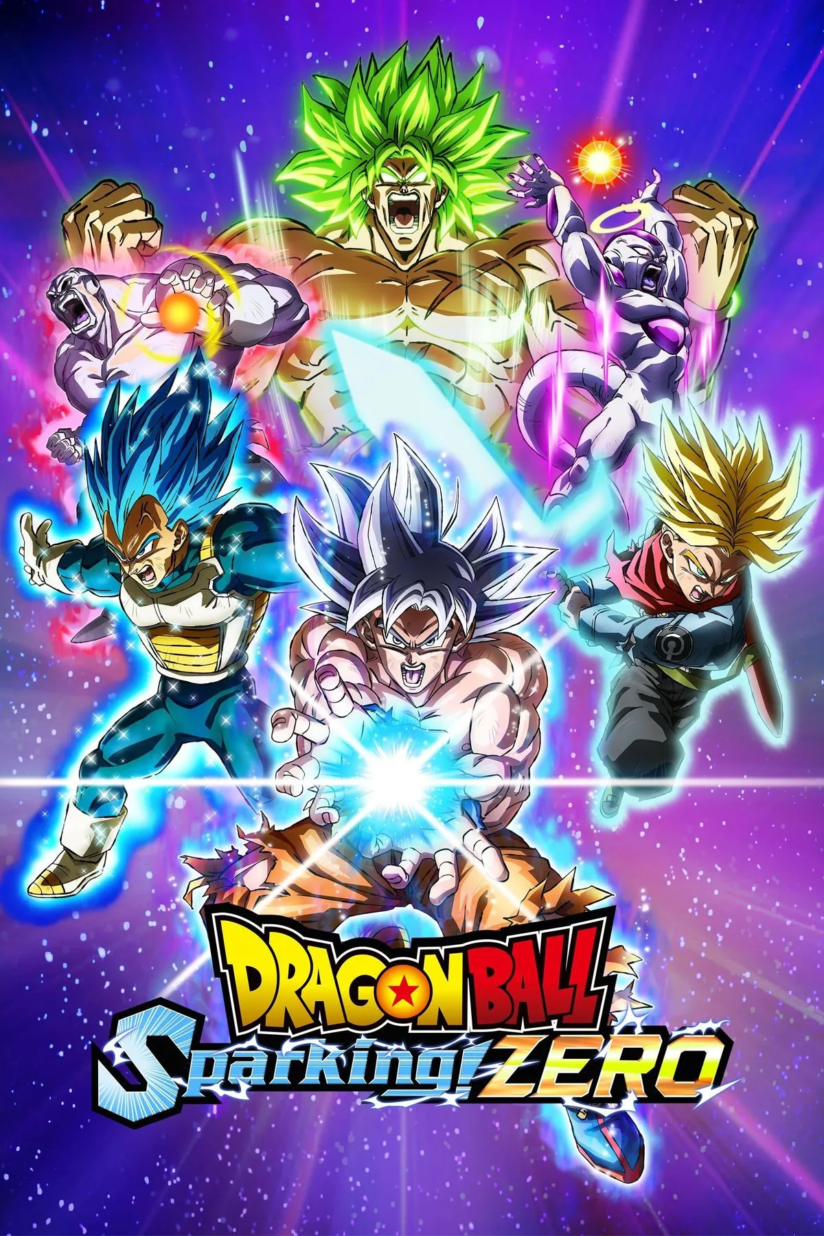 Ảnh bìa chính thức của tựa game đối kháng Dragon Ball Sparking Zero