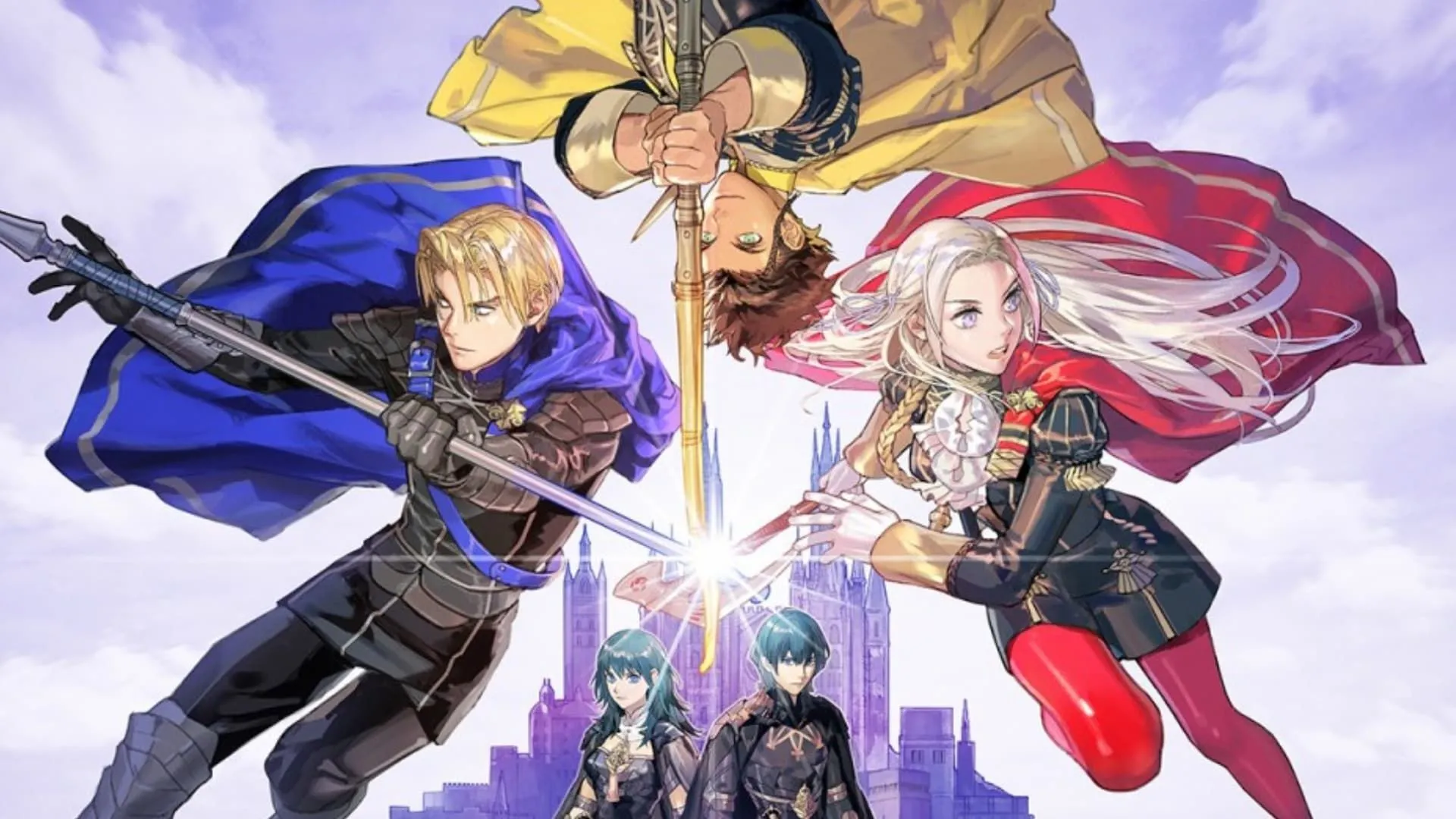 Ảnh bìa game chiến thuật Fire Emblem Three Houses
