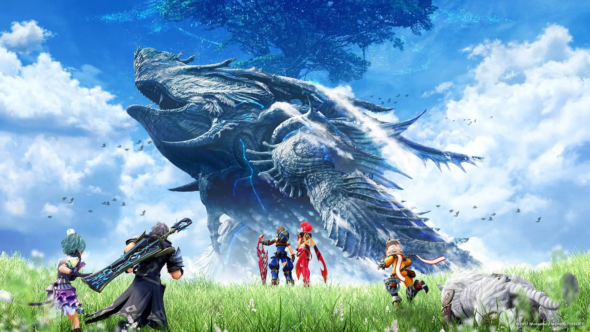 Ảnh bìa tựa game nhập vai Xenoblade Chronicles 2 trên Nintendo Switch