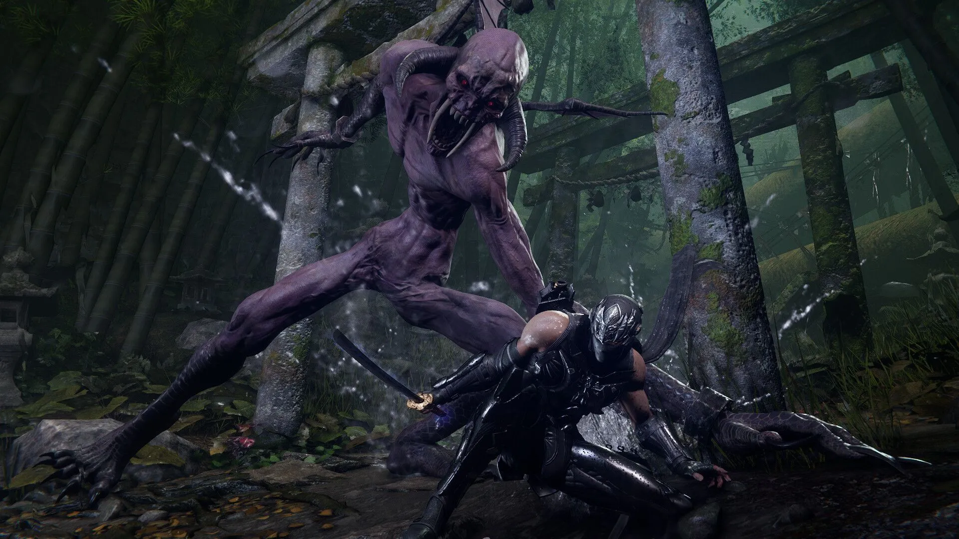 Ảnh chụp màn hình được cho là từ Ninja Gaiden 4, tựa game PlatinumGames đang phát triển song song