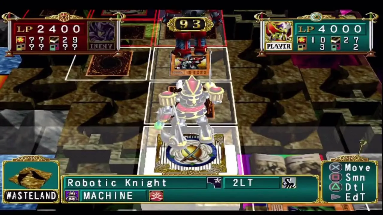 Artwork Yugi và Kaiba trong game thẻ bài chiến thuật Yu-Gi-Oh The Duelists of Roses trên PS2