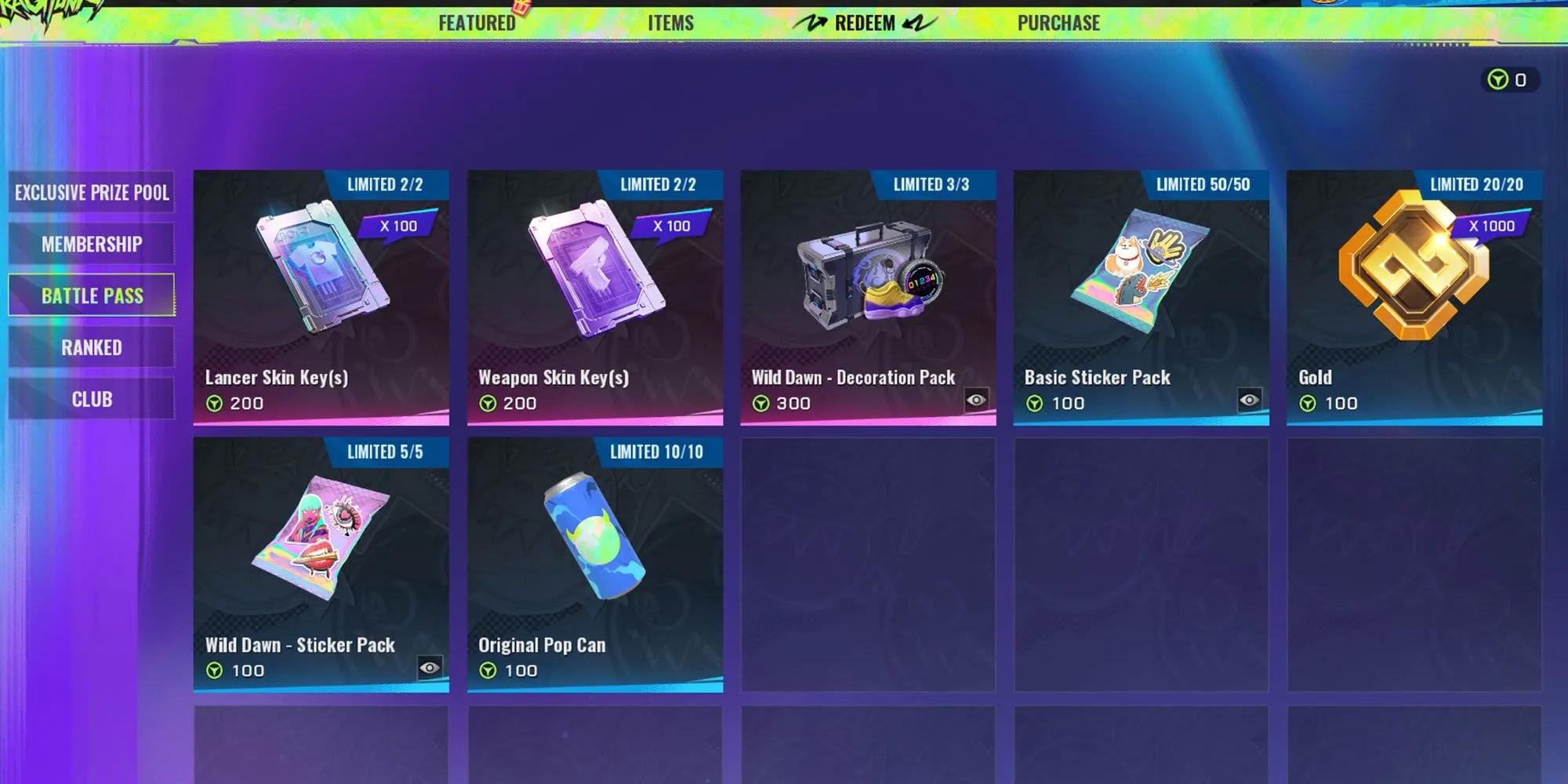 Battle Pass Tokens trong FragPunk - phần thưởng cho người chơi hoàn thành Battle Pass