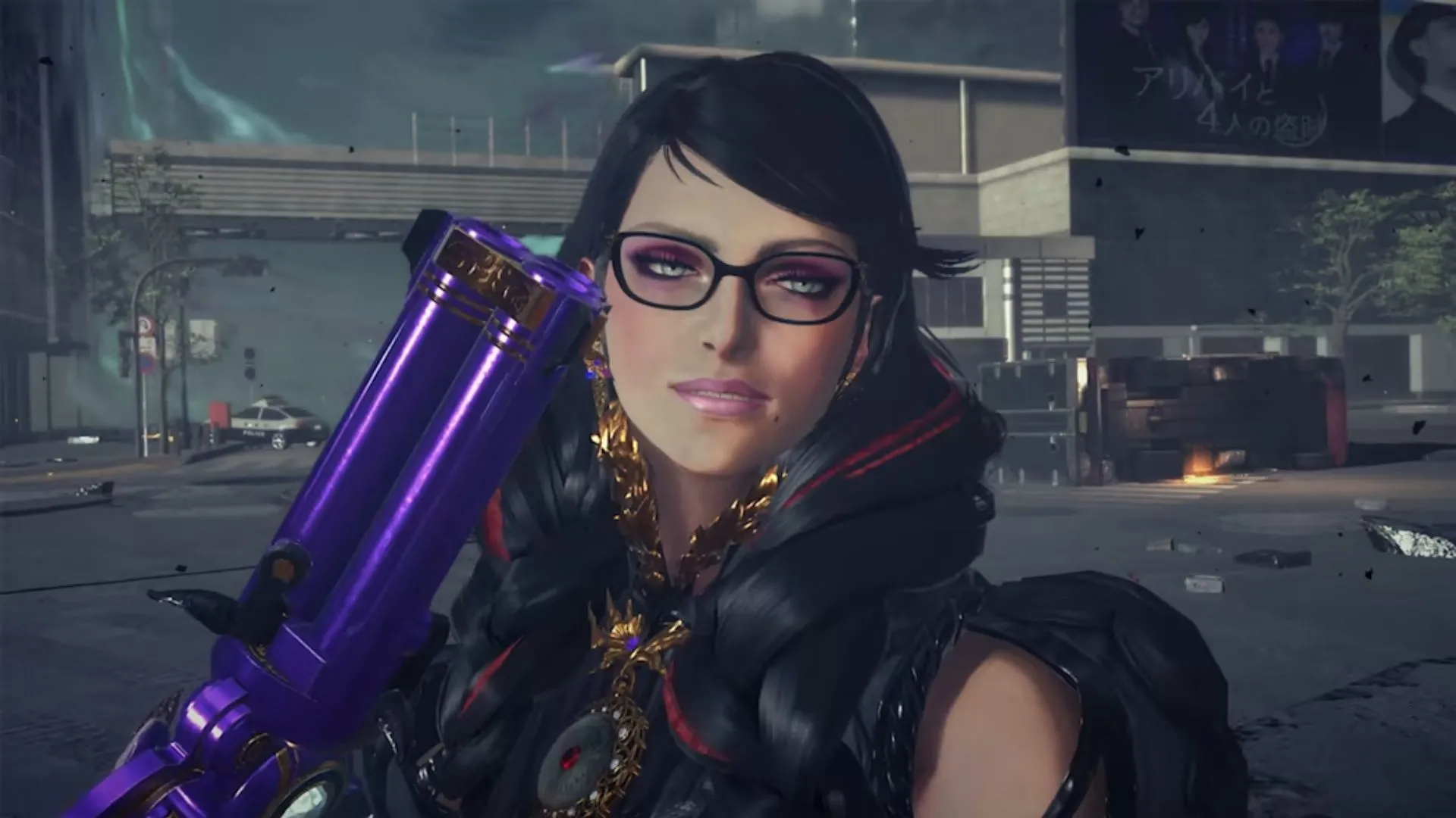 Bayonetta triệu hồi quái vật trong cảnh chiến đấu của Bayonetta 3