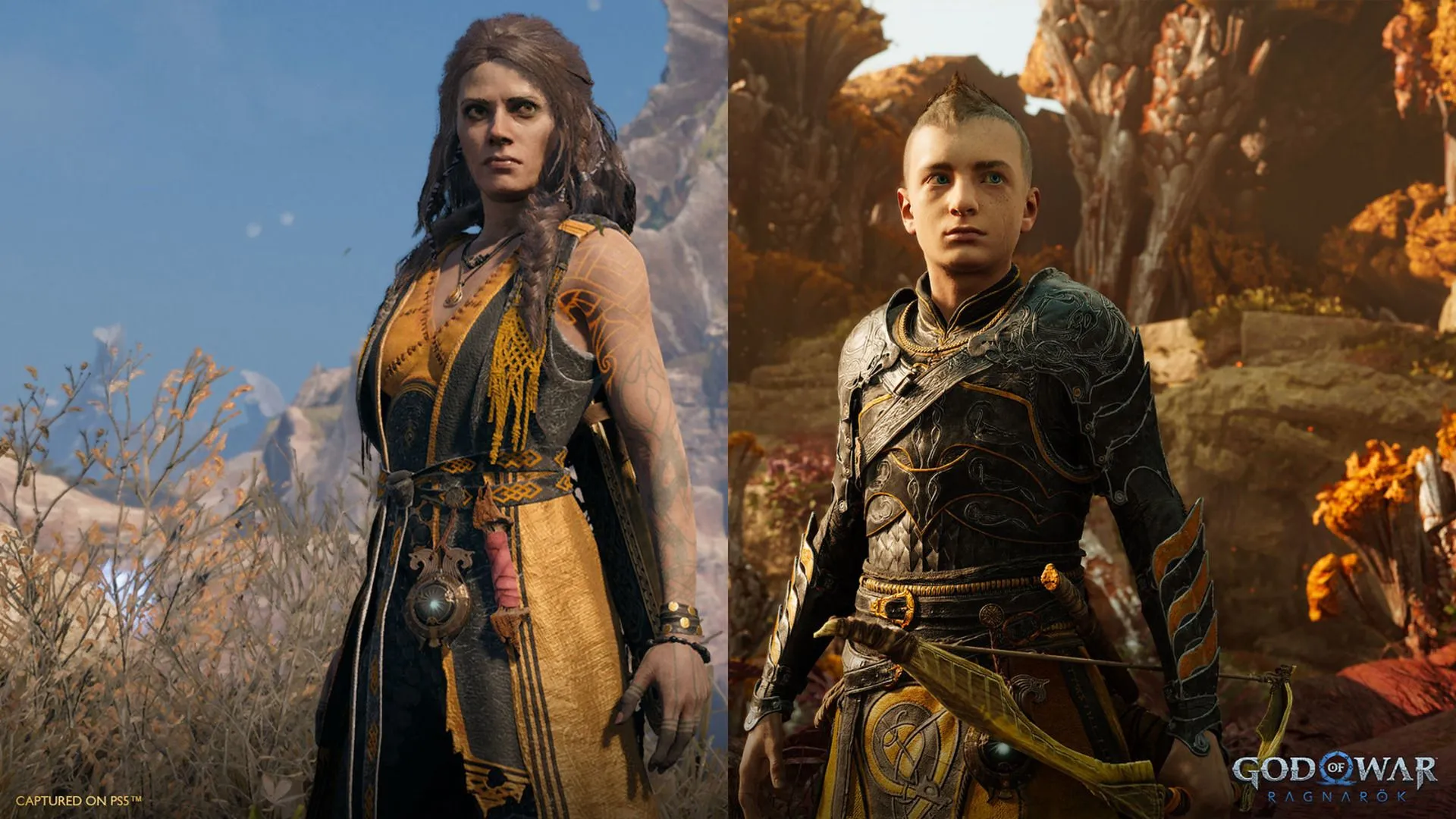 Bộ giáp Dark Odyssey của Kratos trong God of War Ragnarok đầy uy lực
