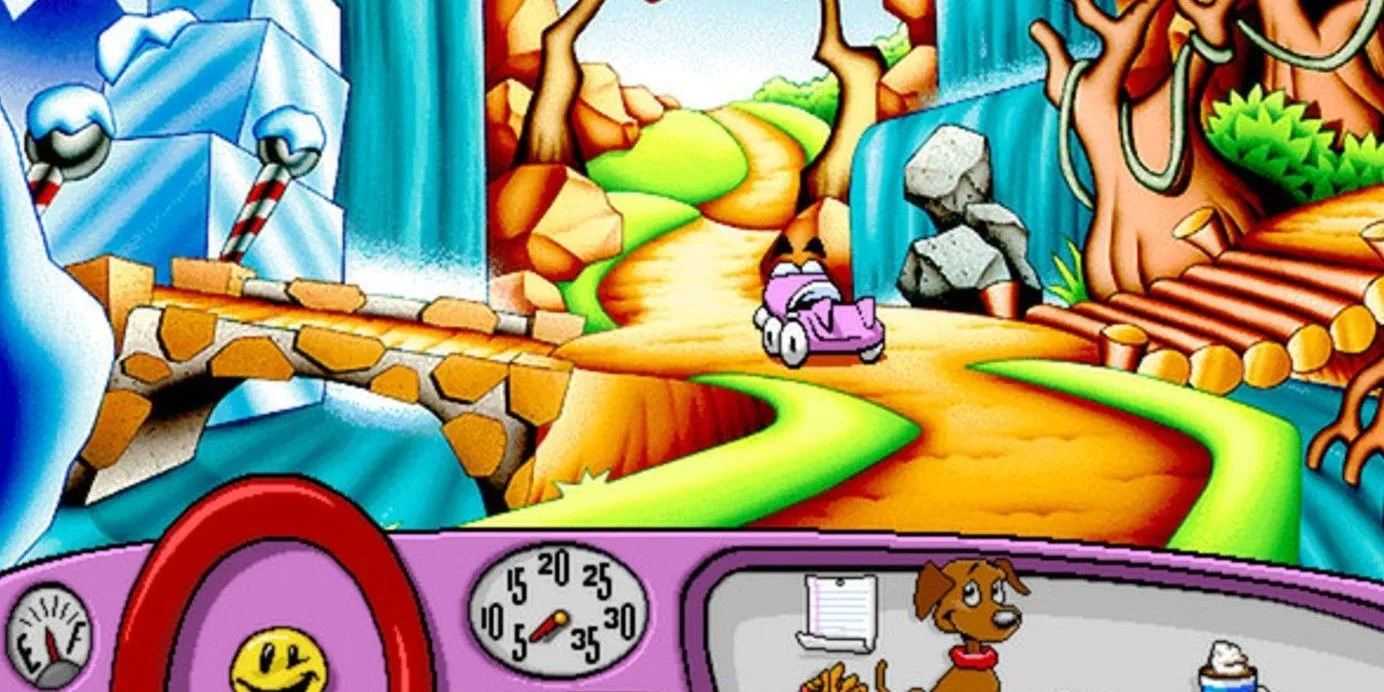 Các môi trường trong game giáo dục Putt-Putt Saves the Zoo
