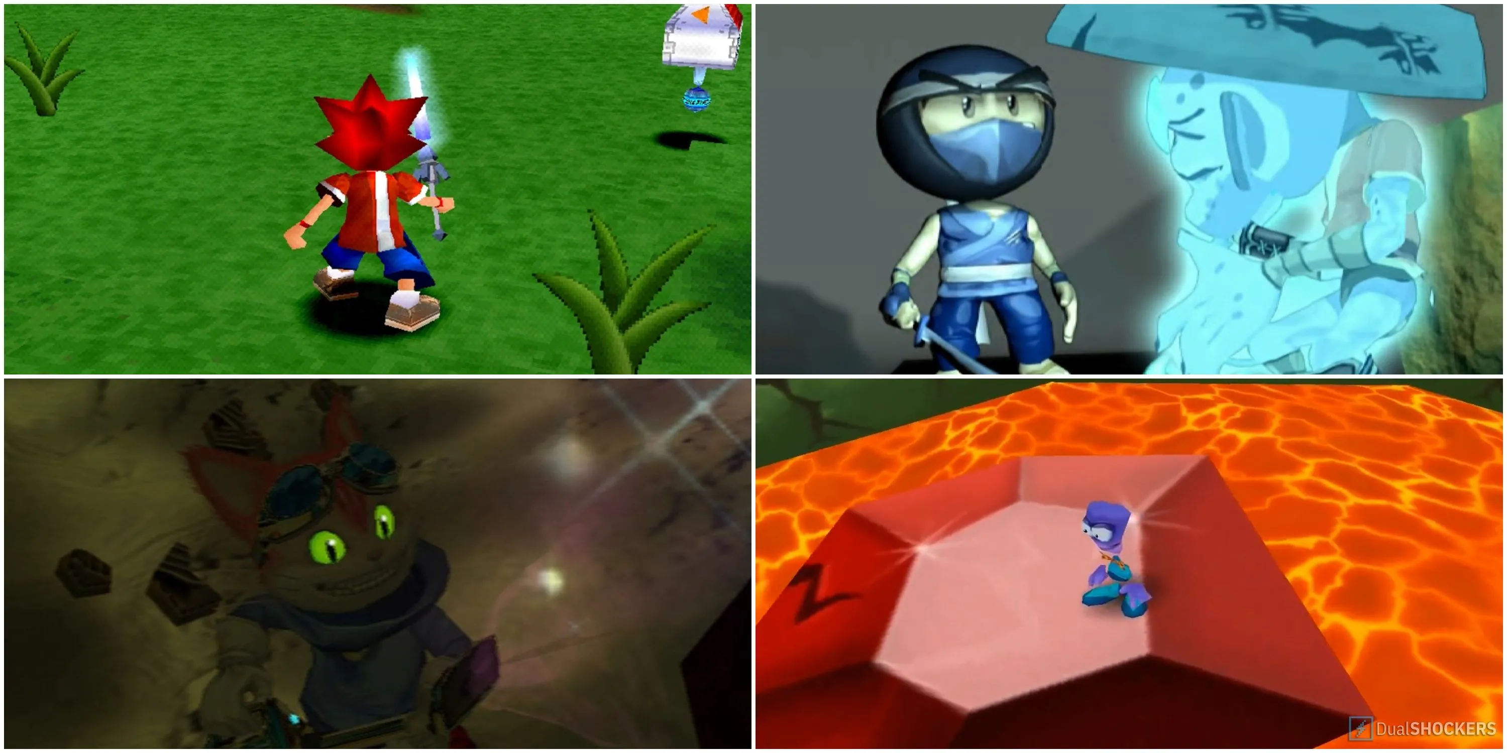 Các nhân vật game platformer 3D kinh điển cần remake