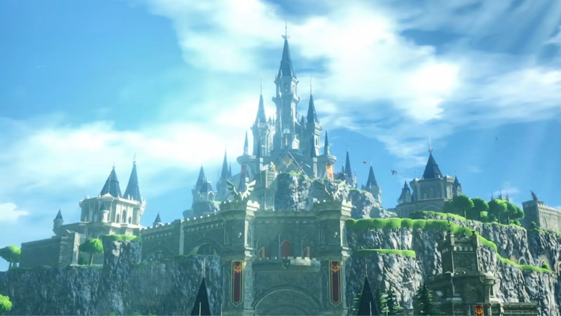 Cảnh chiến đấu quy mô lớn trong Hyrule Warriors: Age of Calamity