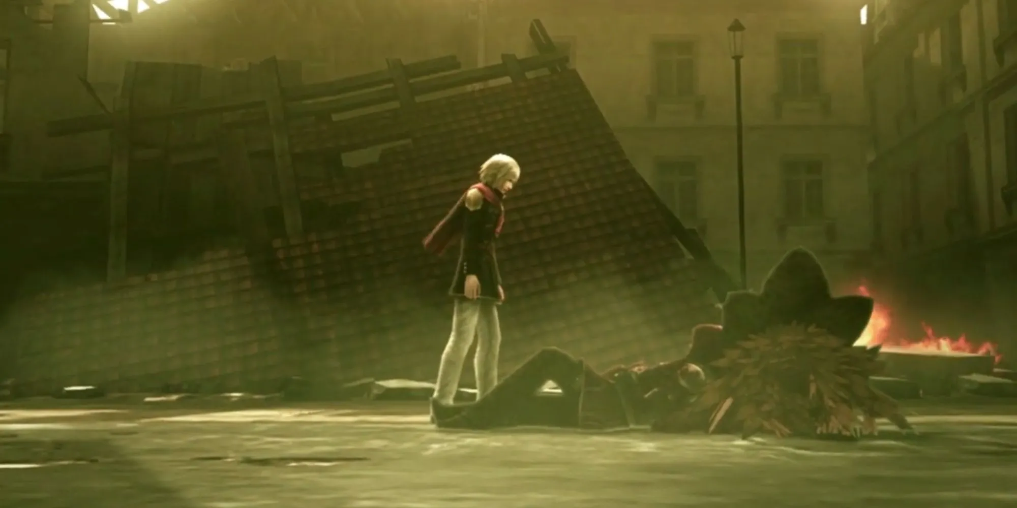 Cảnh Chocobo chết đầy ám ảnh trong Final Fantasy Type-0 thể hiện chủ đề tăm tối của game