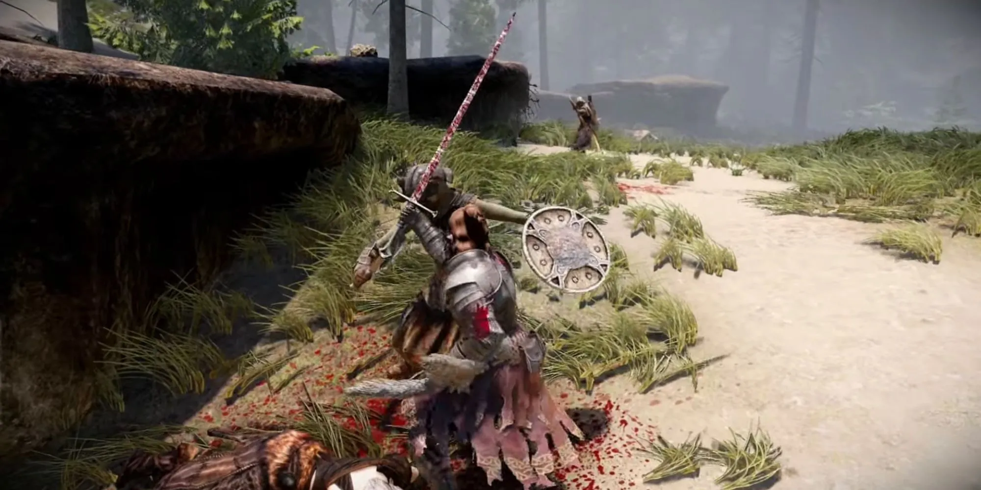 Chiến binh với trang bị độ chế trong thế giới Skyrim