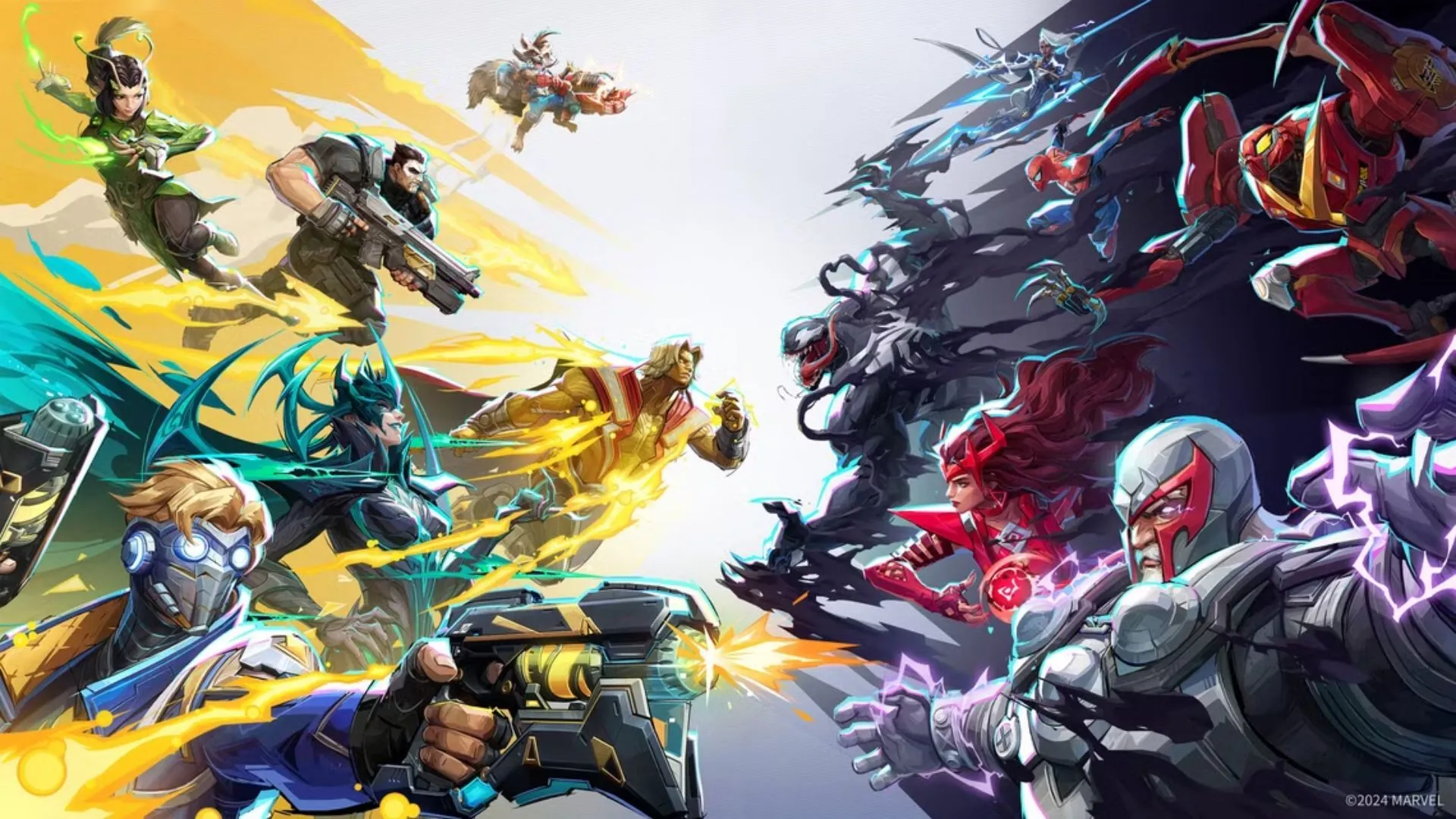 Dàn anh hùng và phản diện Marvel Rivals chuẩn bị cho trận chiến