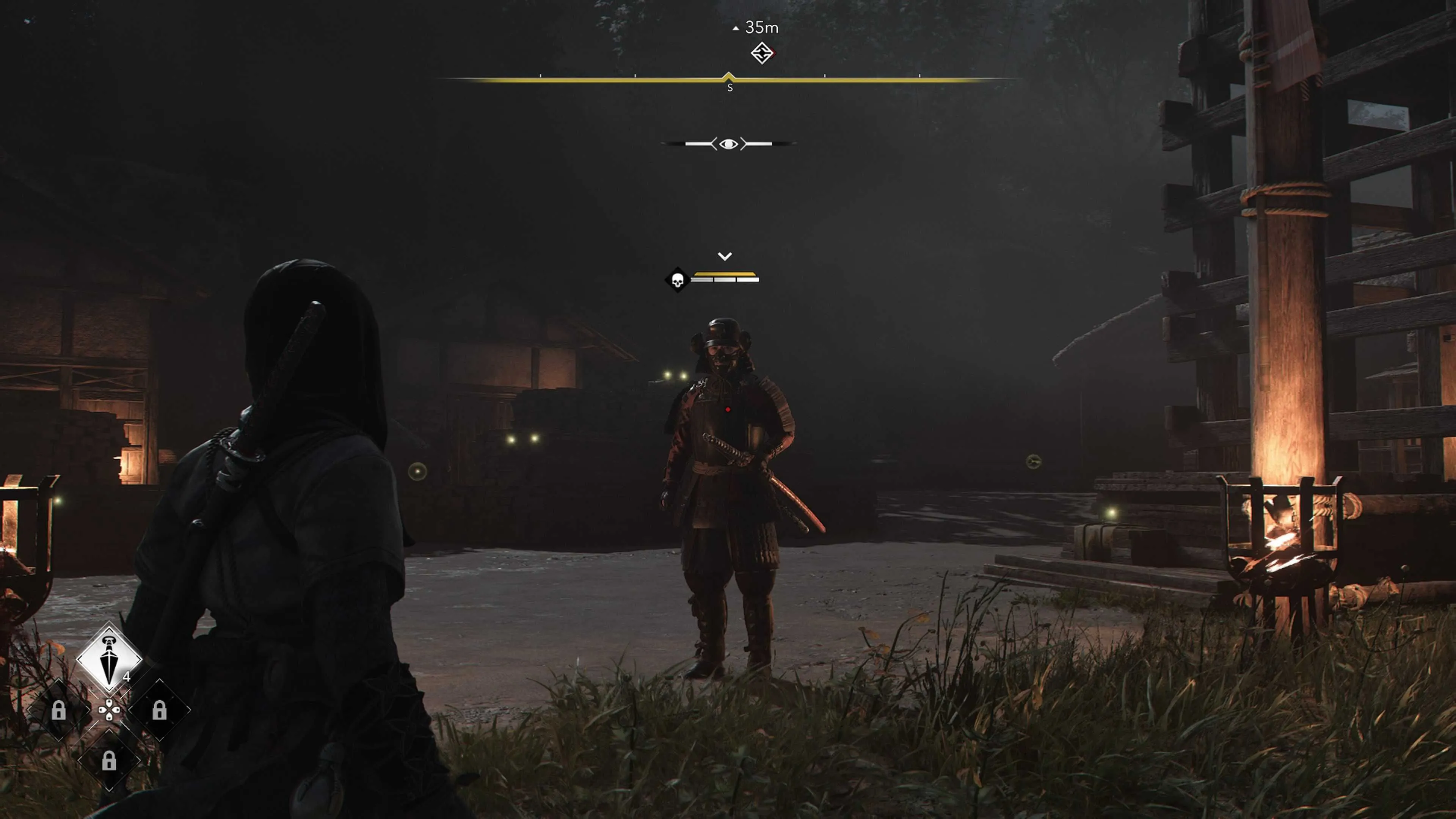 Đối đầu kẻ địch cấp cao trong Assassin's Creed Shadows