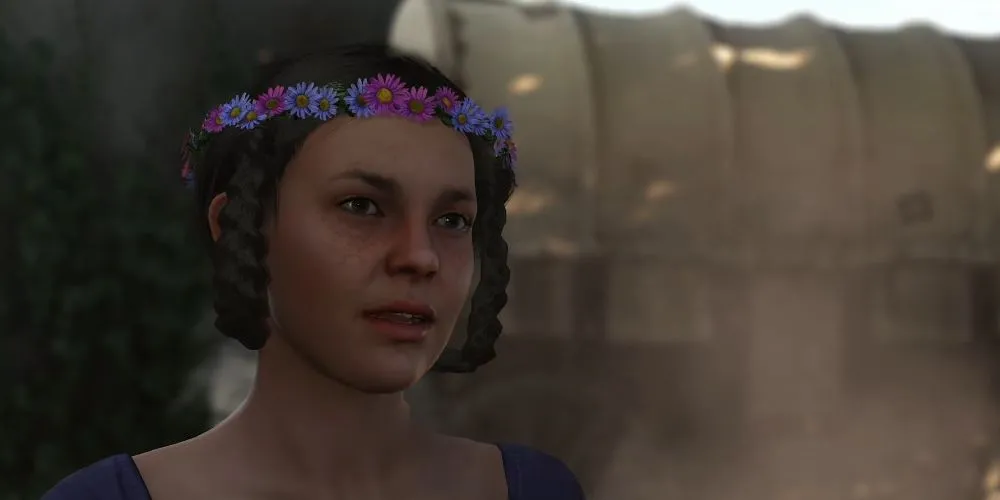 Doubravka mời Henry lên lầu trong Kingdom Come Deliverance 2