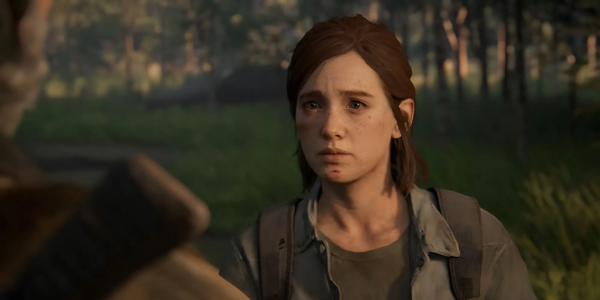 Ellie và Joel trong The Last of Us Part II, bối cảnh hậu tận thế đầy tiềm năng cho một trải nghiệm thế giới mở sâu sắc.