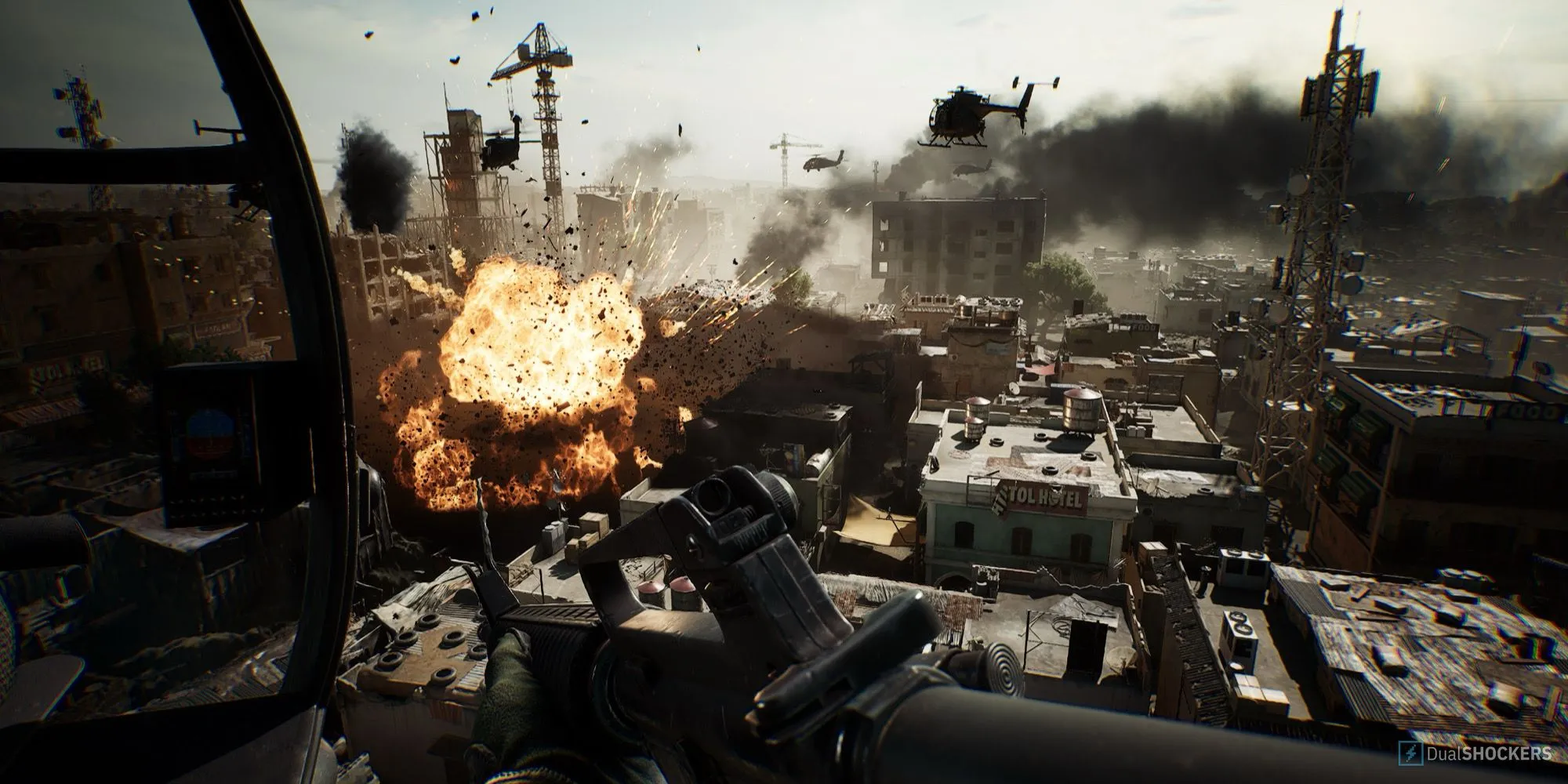 Giao diện game Delta Force Black Hawk Down với tùy chọn độ khó đang được mong đợi