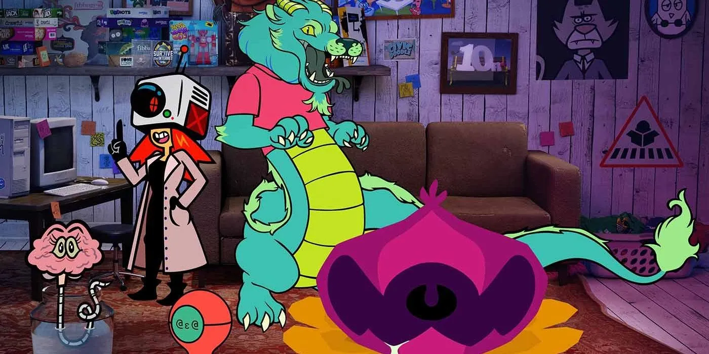 Hình ảnh quảng cáo cho Jackbox Party Pack 10 với nhiều minigame khác nhau