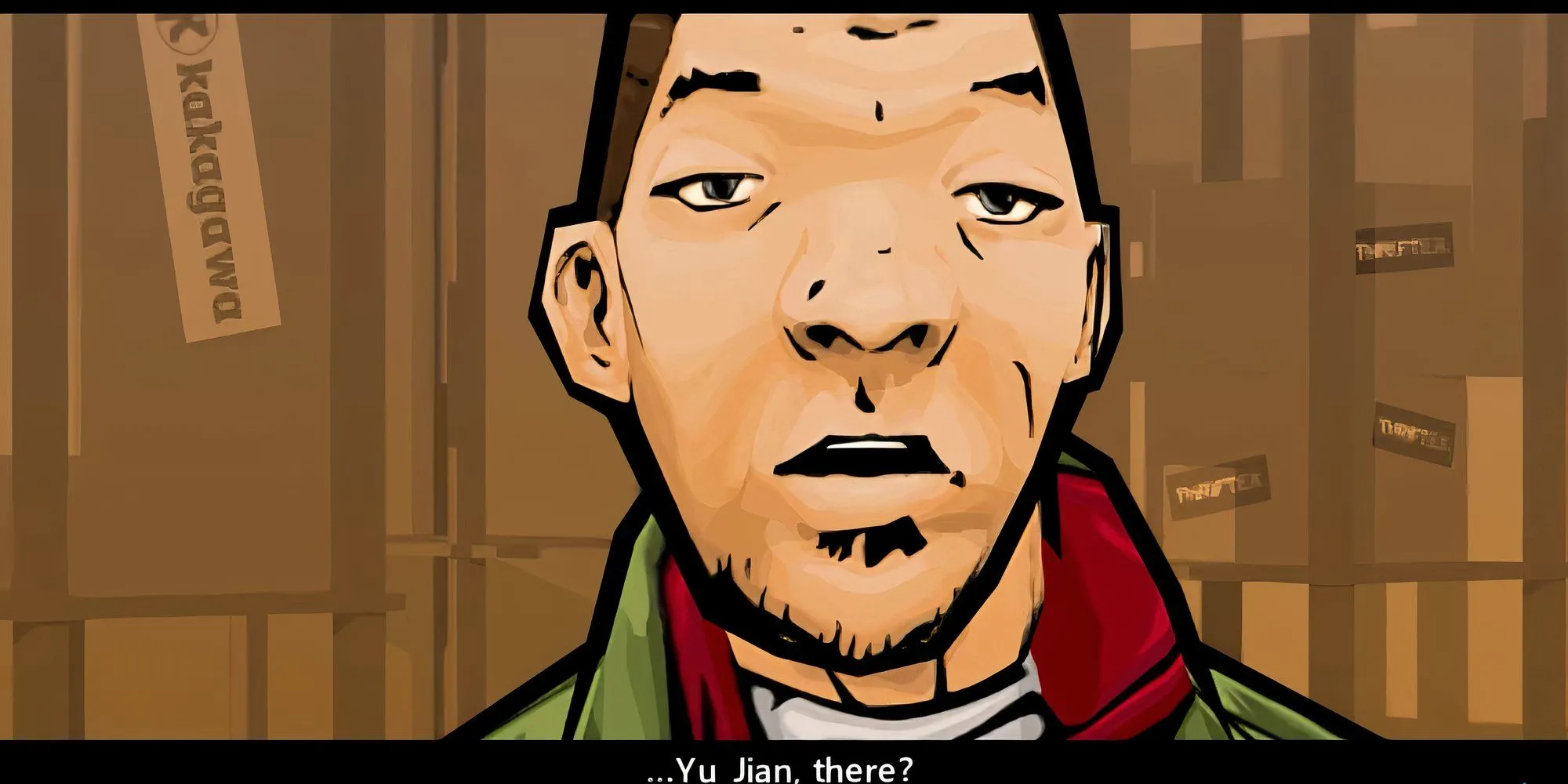 Huang Lee đang nói chuyện trong Grand Theft Auto Chinatown Wars