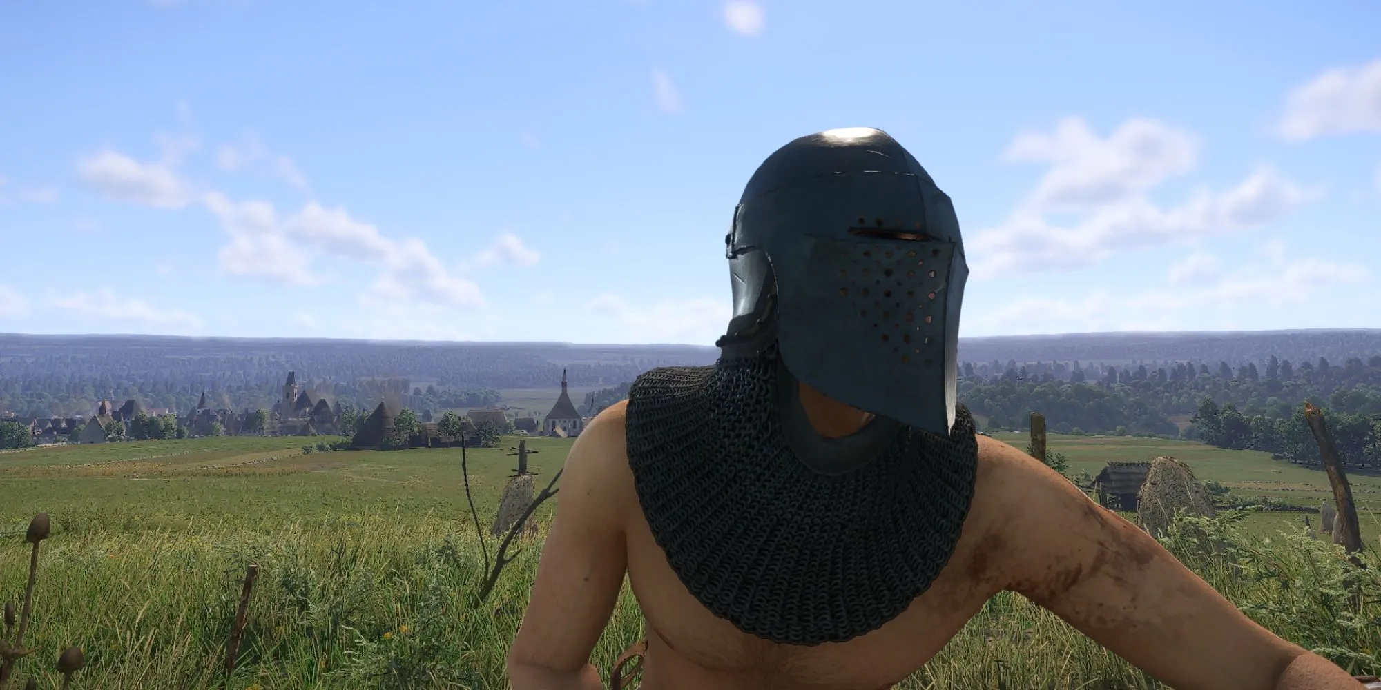 Italian Bascinet Armor