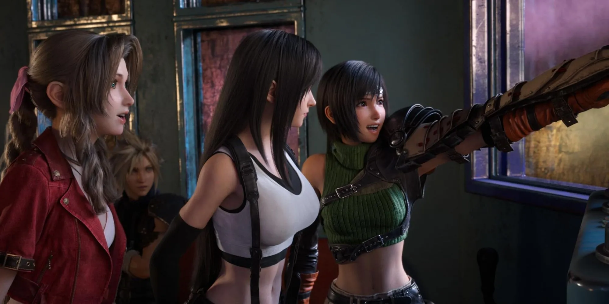 Khung cảnh Gold Saucer trong Final Fantasy VII Rebirth, nơi lồng tiếng NPC cũng được đầu tư kỹ lưỡng