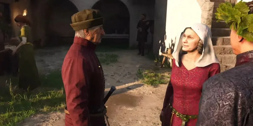 Lãnh chúa Semine tại đám cưới trong Kingdom Come Deliverance 2