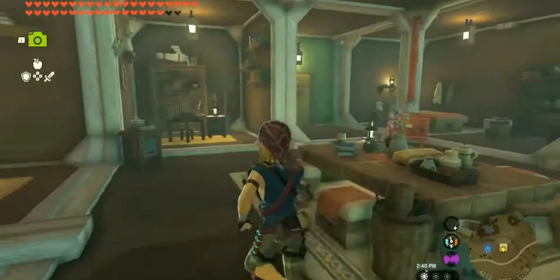 Link sử dụng Ultrahand để xây dựng ngôi nhà mơ ước trong Zelda Tears of the Kingdom