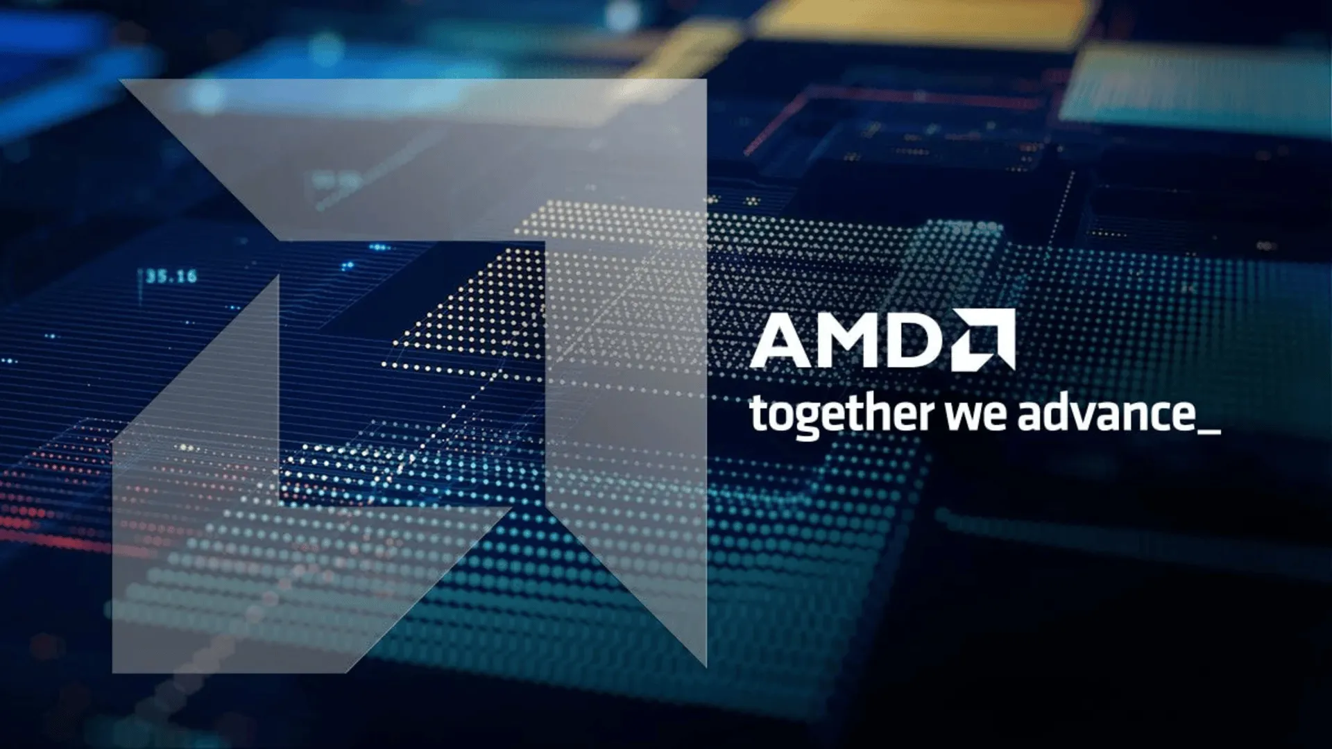 Logo AMD Radeon và kiến trúc RDNA 4 tượng trưng cho công nghệ FSR 4