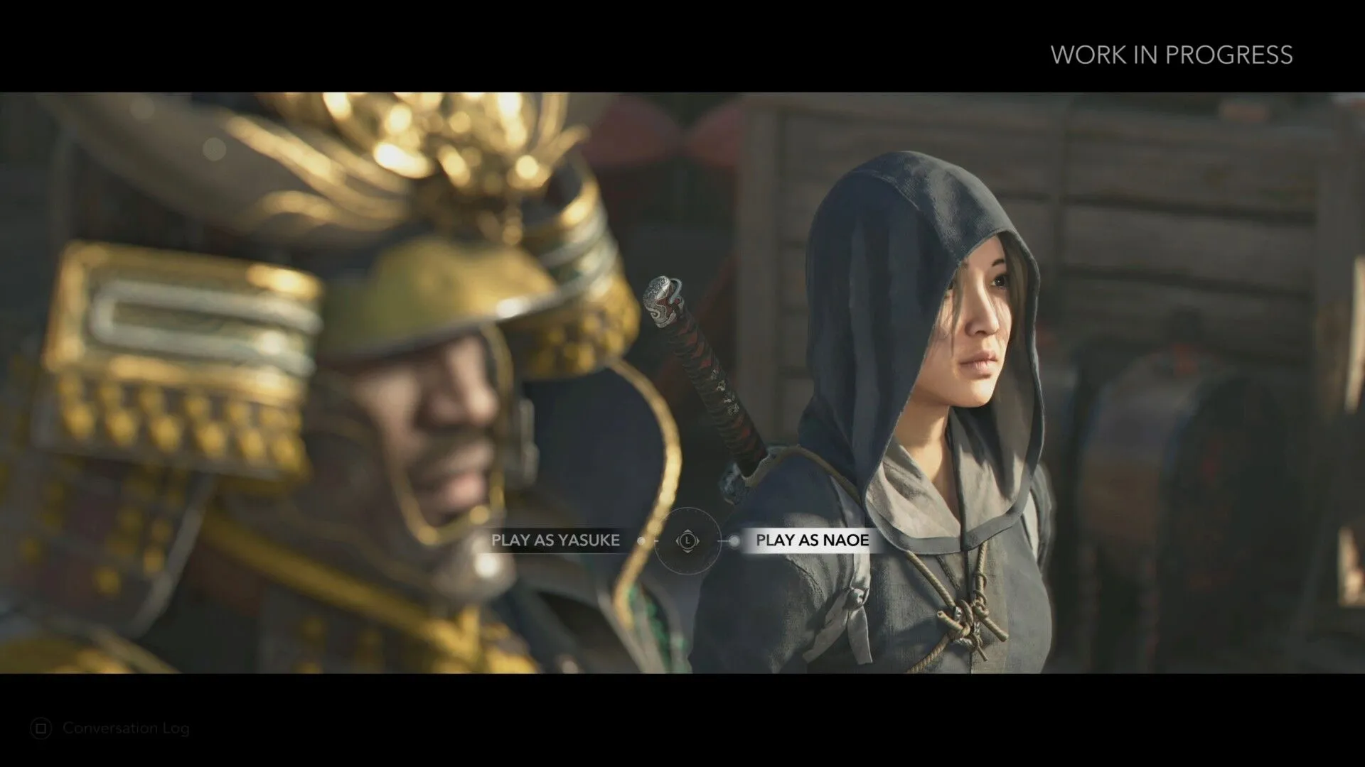 Naoe sử dụng kỹ năng ám sát để đột nhập vào pháo đài trong Assassin's Creed Shadows