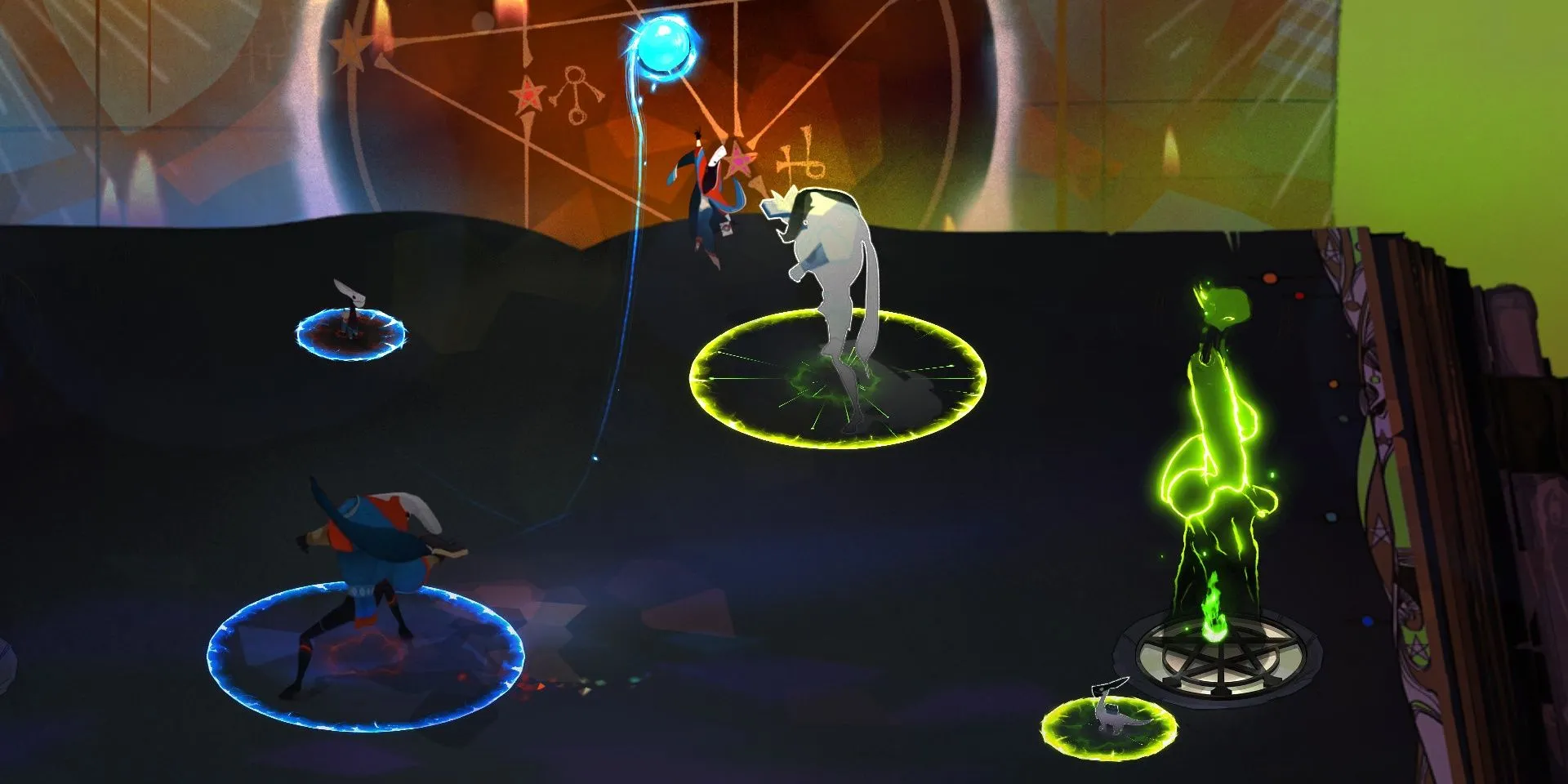 Ném Quả Cầu trong game Pyre
