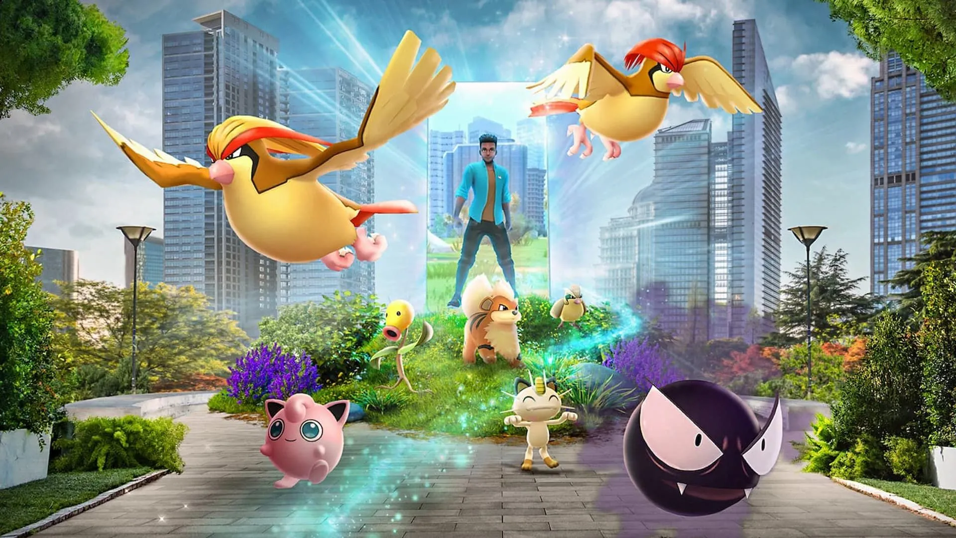Người chơi khám phá bản đồ Kanto trong Pokémon GO với giao diện mới
