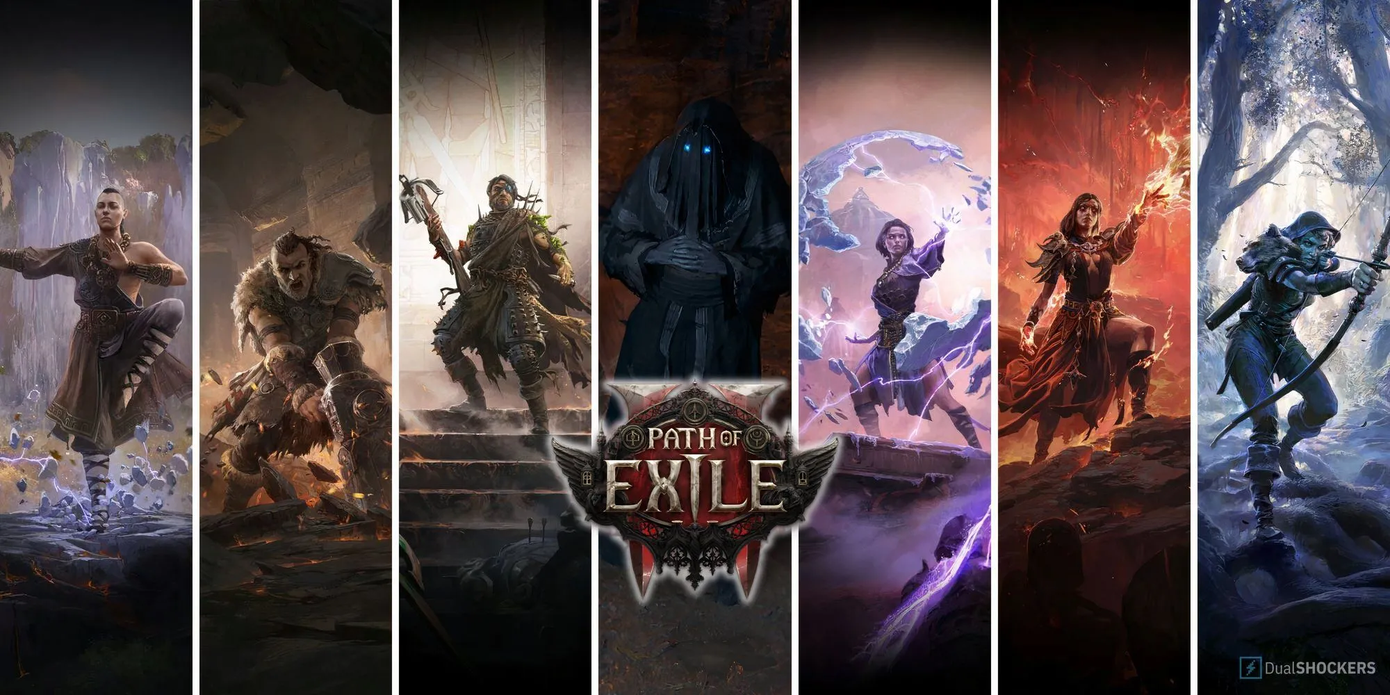 Nhân vật Ranger trong Path of Exile II chuẩn bị chiến đấu