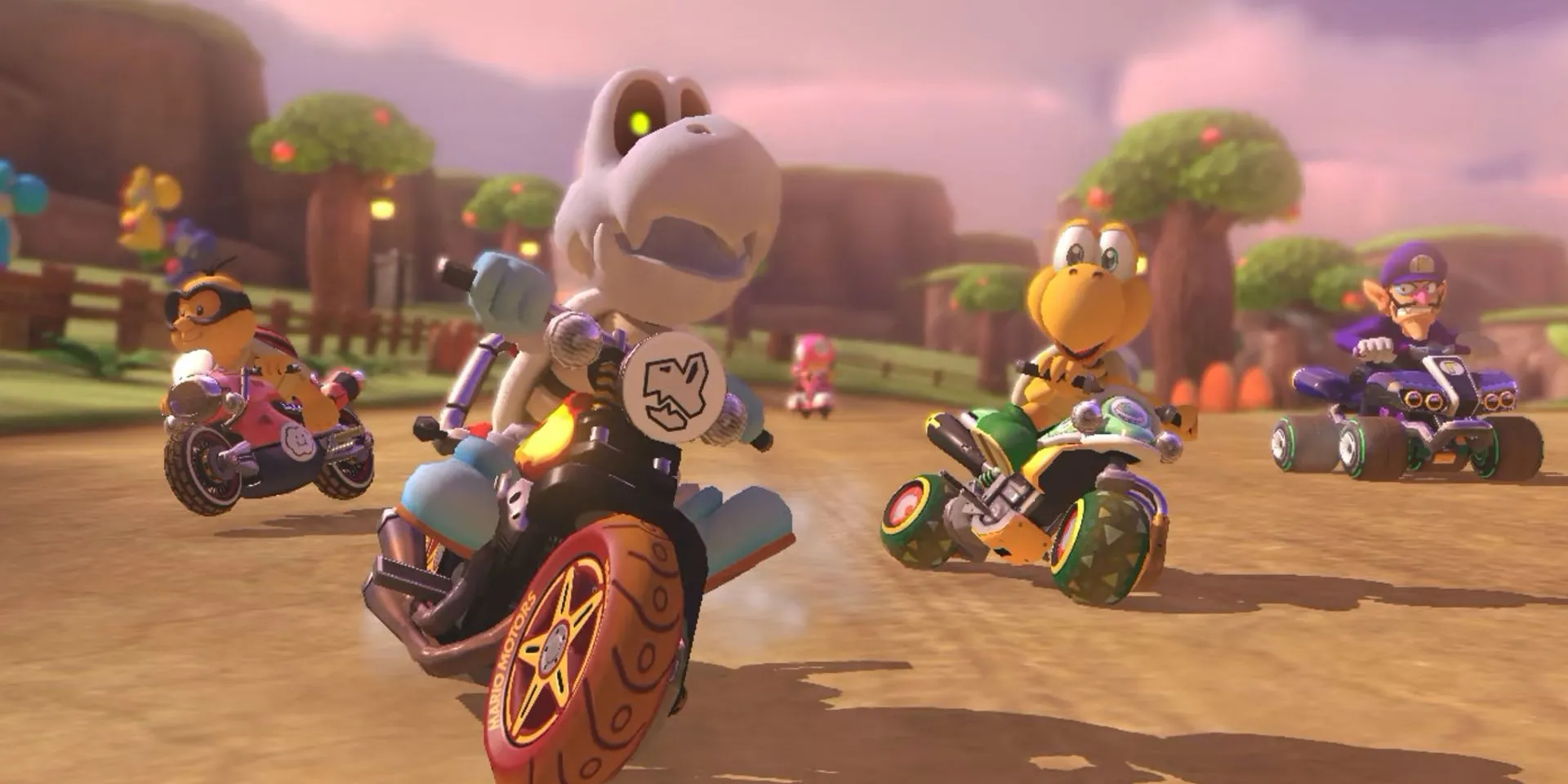 Nhiều tay đua trong Mario Kart 8 Deluxe