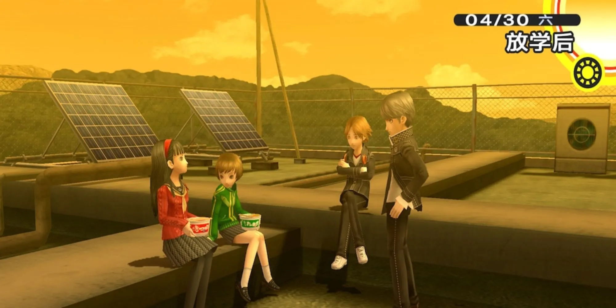 Nhóm bạn thân thiết khám phá thế giới bí ẩn trong game Persona 4 Golden
