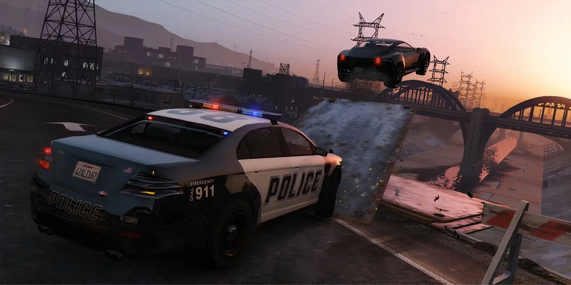 Sao truy nã tăng lên và biến mất trong GTA V, minh họa mã cheat FUGITIVE và LAWYERUP