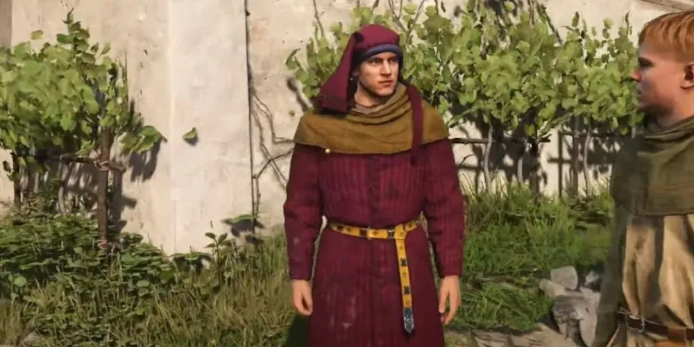 Svatya Thrush trong đám cưới của Semine tại Kingdom Come Deliverance 2