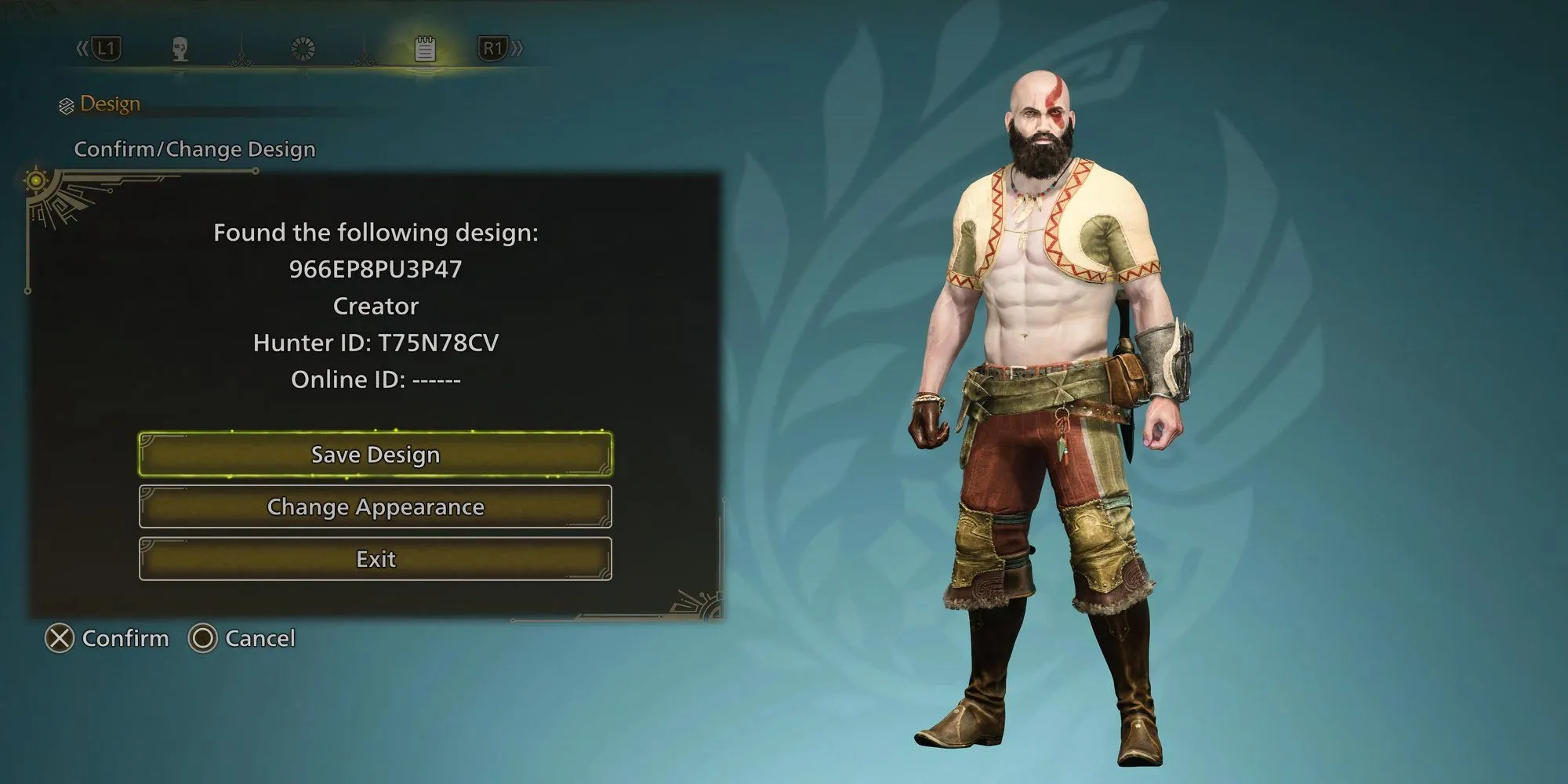 Tạo hình Kratos từ God of War mạnh mẽ trong Monster Hunter Wilds