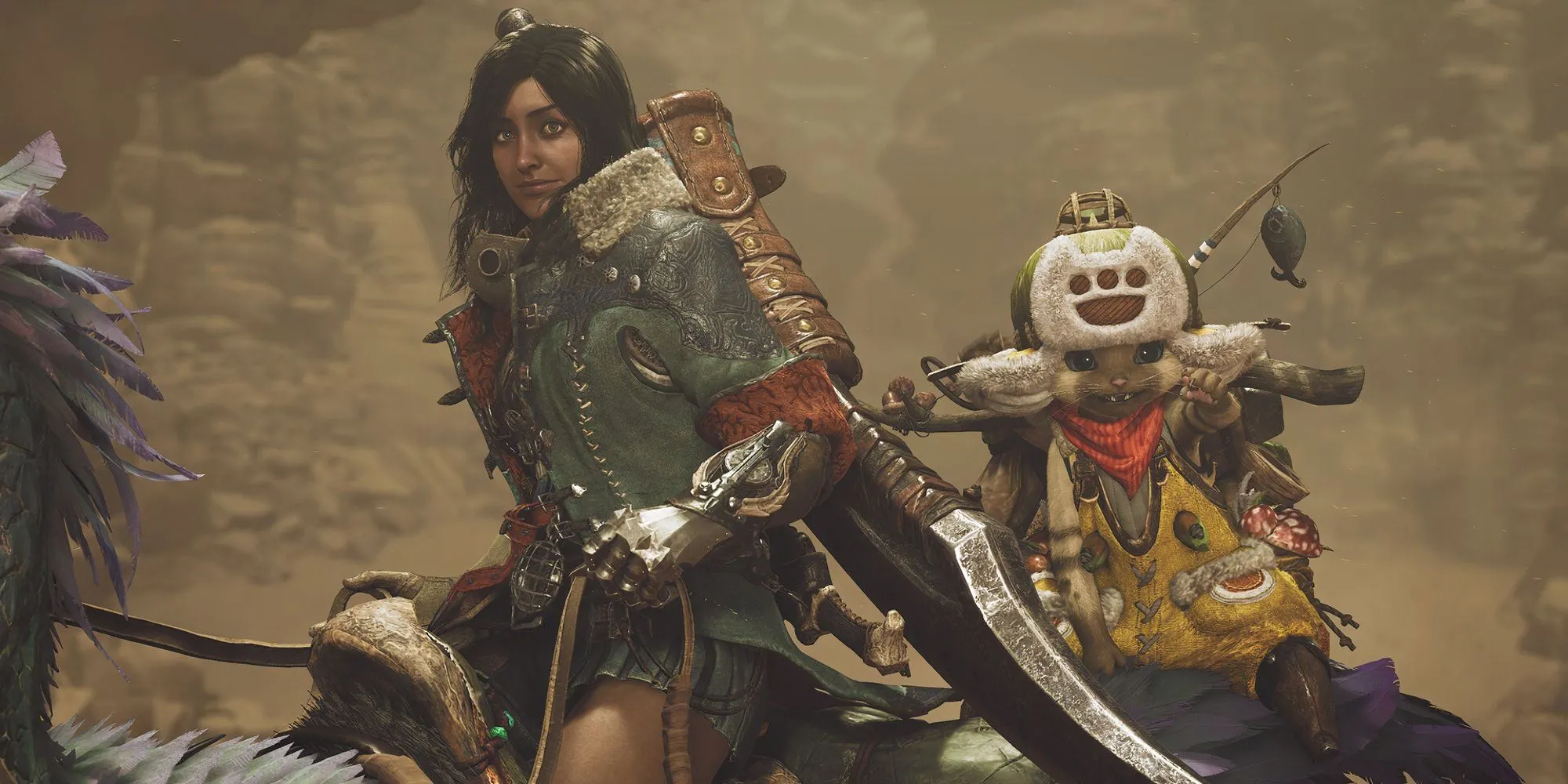 Thợ săn đạt cấp độ Hunter Rank tối đa trong Monster Hunter Wilds, minh chứng cho sự đầu tư vào chiều sâu nhân vật và cốt truyện