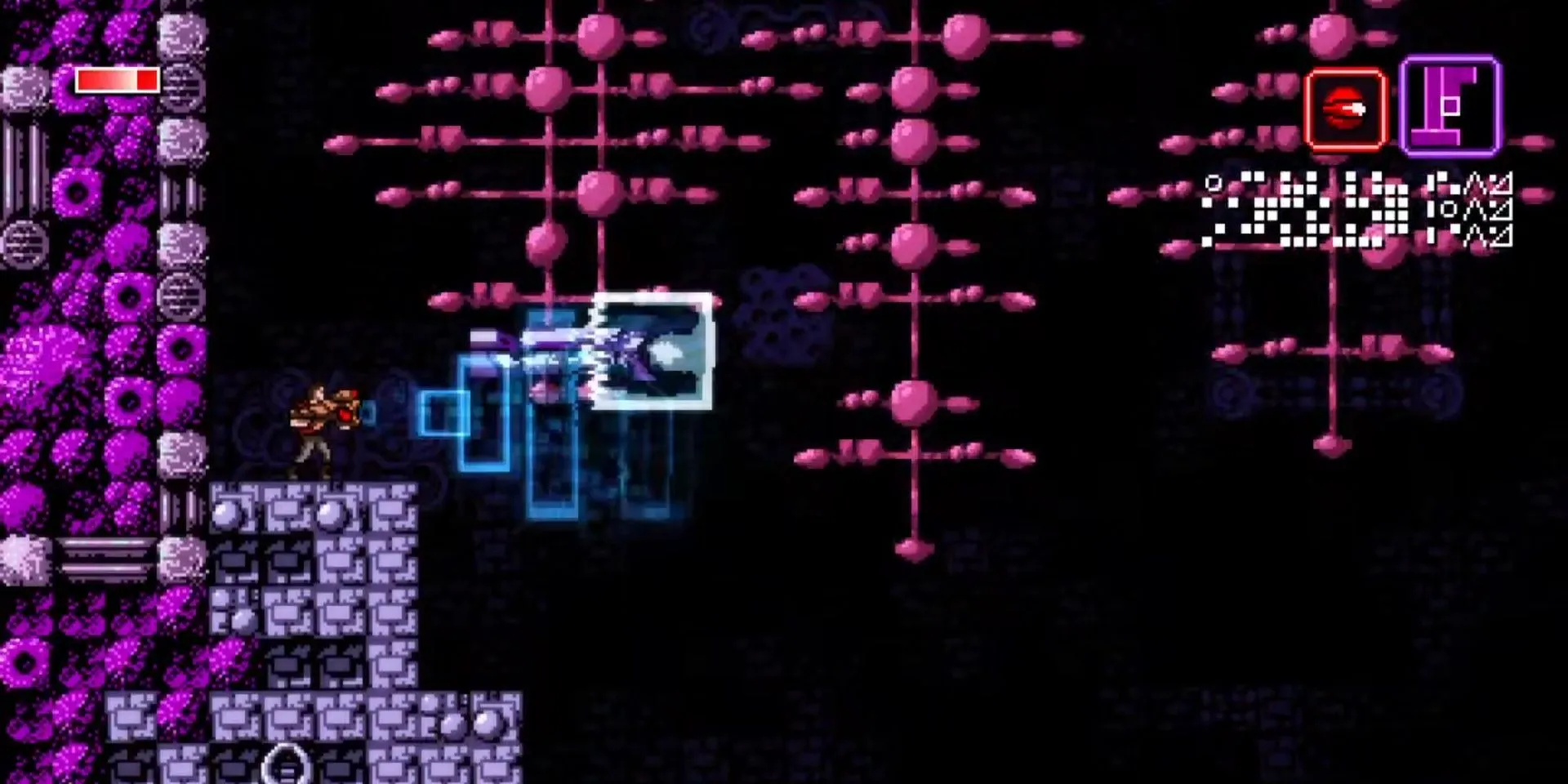 Trace sử dụng Address Disruptor trong Axiom Verge