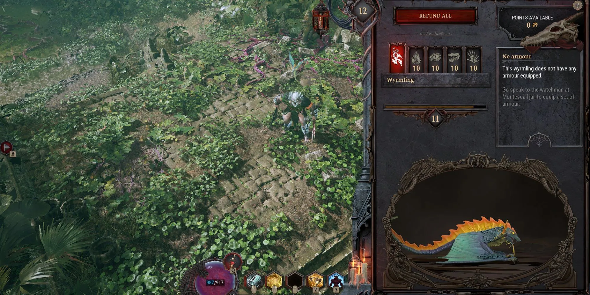Wyrmling Điện trong Dragonkin The Banished với vẻ ngoài ấn tượng