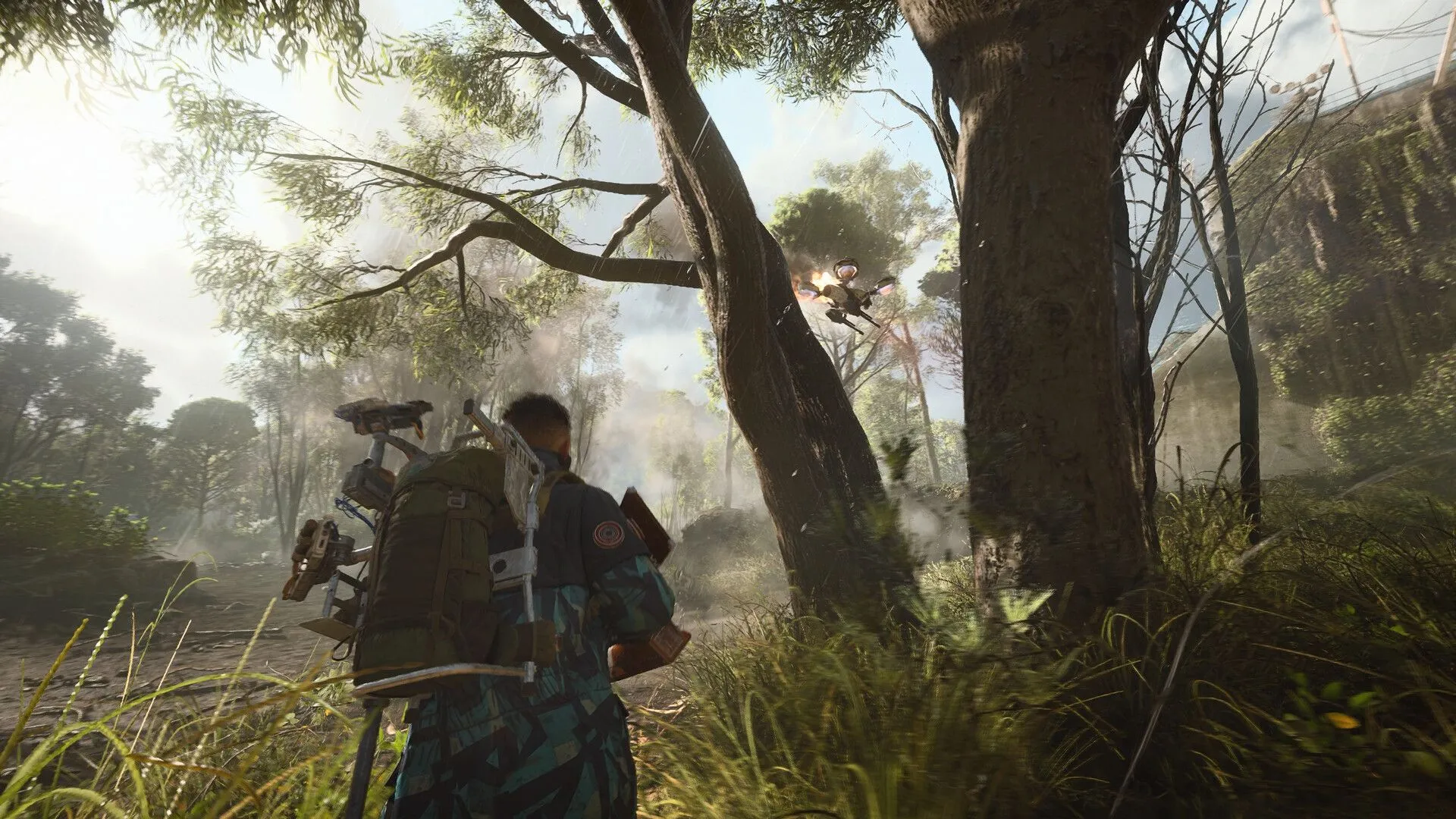 Ảnh chụp màn hình gameplay của ARC Raiders, tựa game đang chờ công bố ngày phát hành