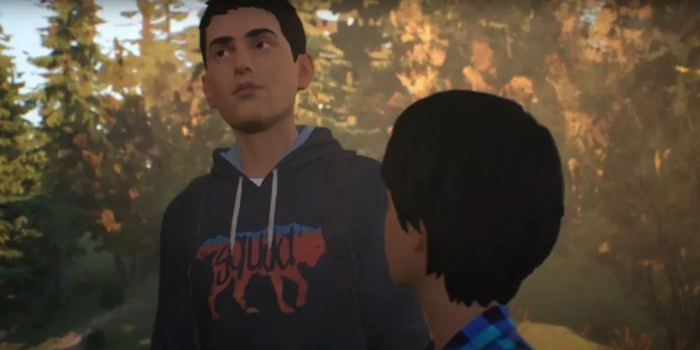 Anh em Sean và Daniel Diaz trong khoảnh khắc ban đầu của Life is Strange 2