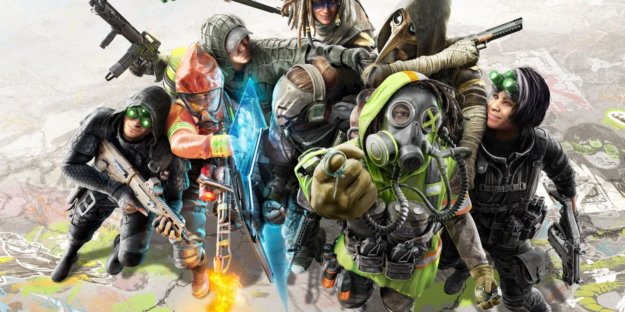 Áp phích chính thức của game bắn súng miễn phí XDefiant từ Ubisoft