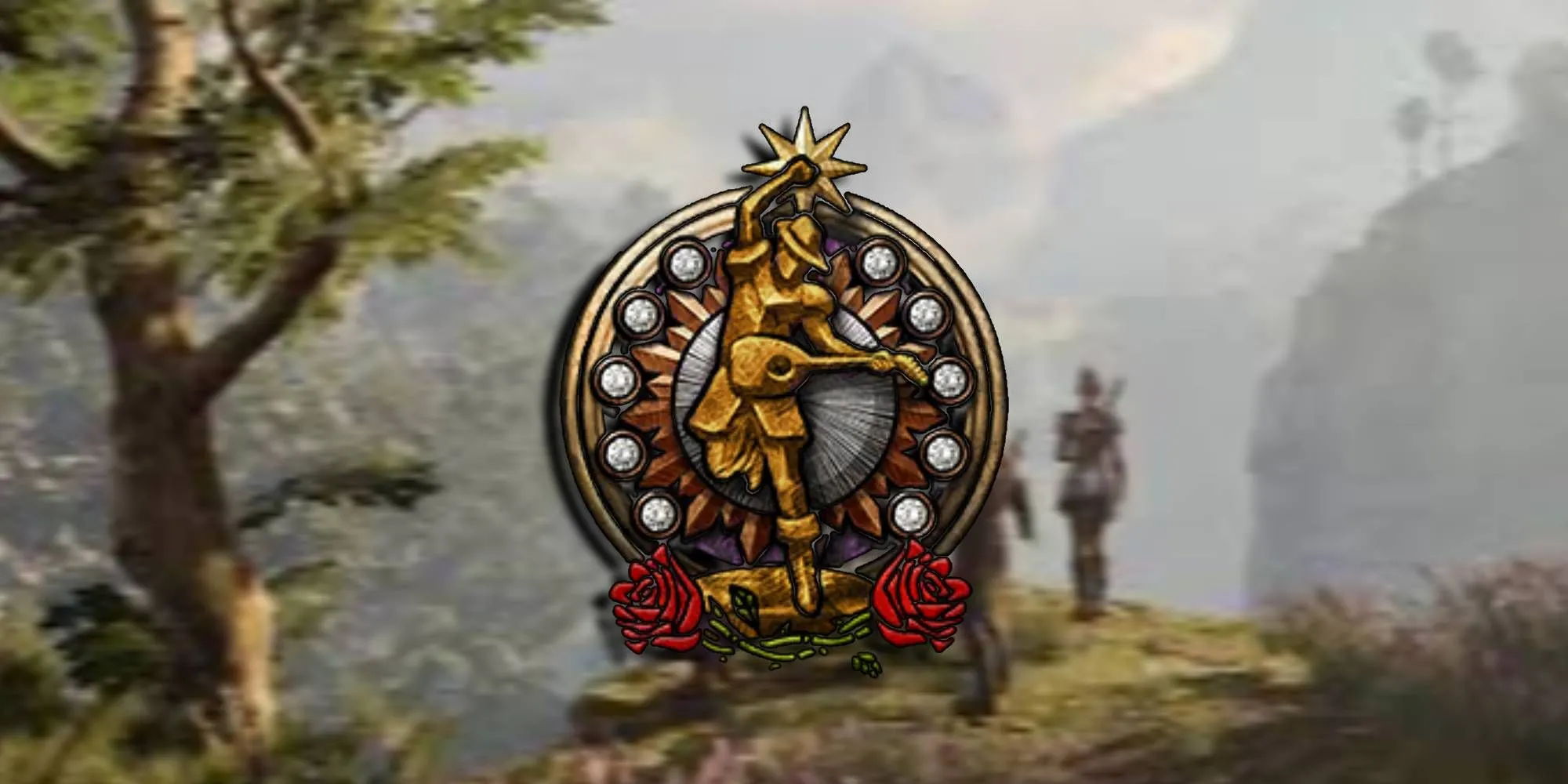 Baldur's Gate 3: Nhân vật Bard College of Glamour sử dụng khả năng buff đồng đội