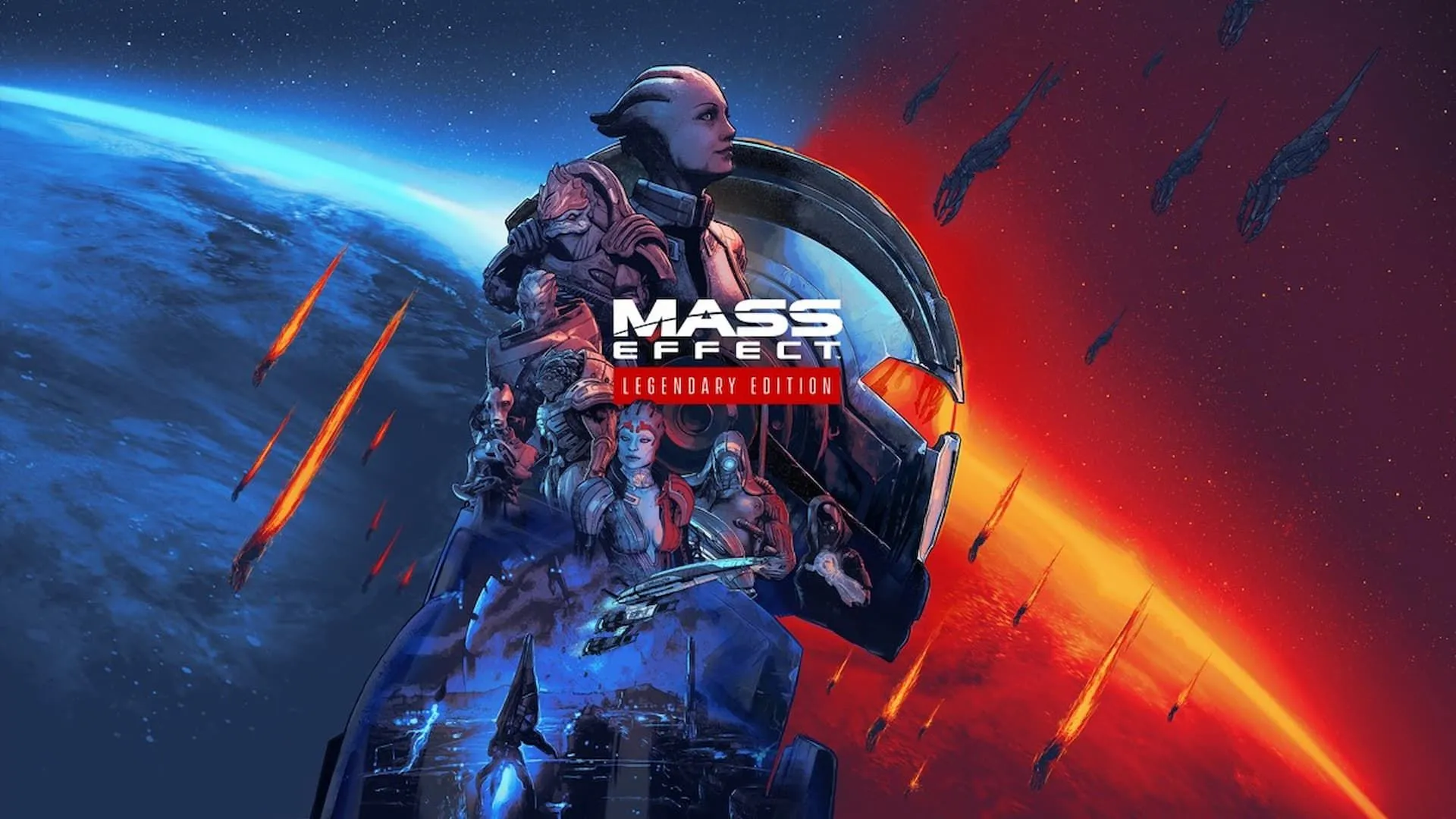 Bìa tổng hợp Mass Effect Legendary Edition