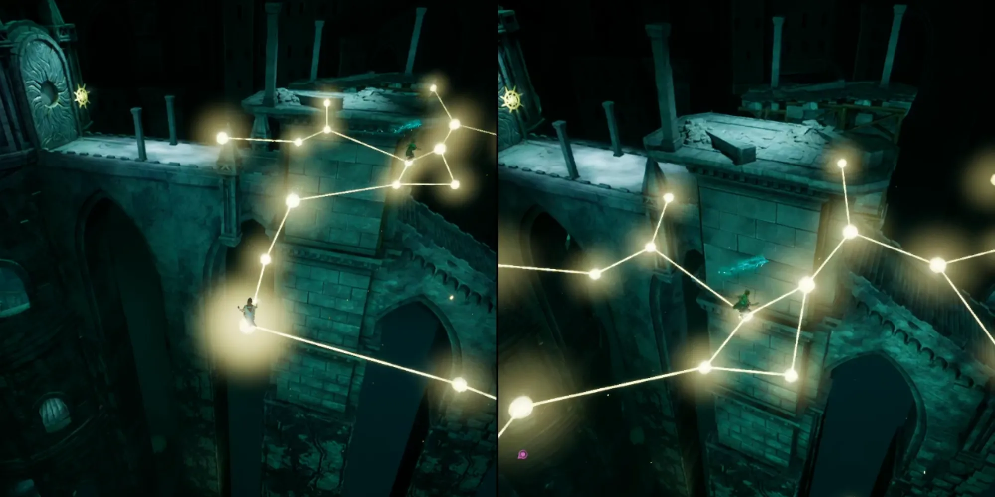 Bối cảnh &quot;The Hollow&quot; hoặc một khu vực đặc trưng khác trong Split Fiction
