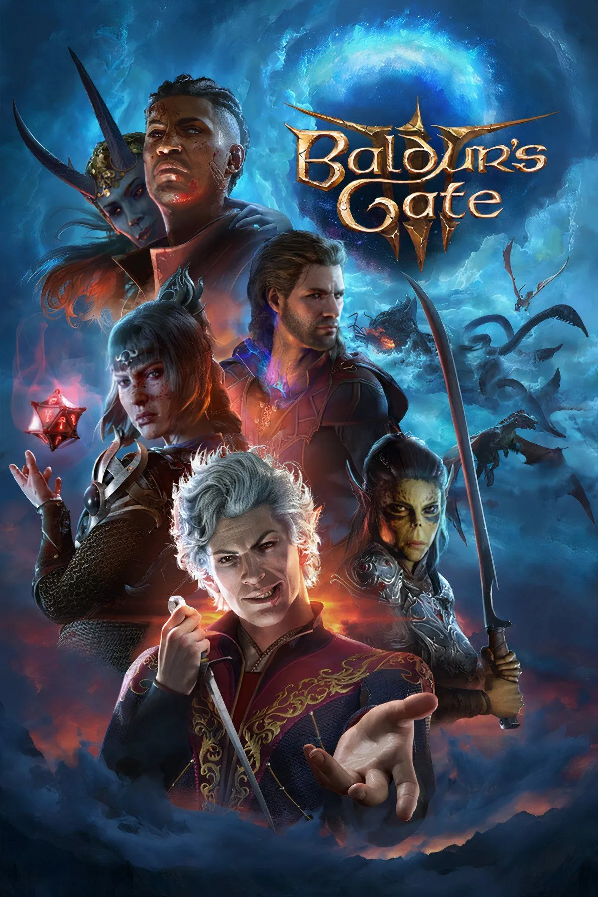 Các nhân vật chủ chốt liên quan đến cốt truyện Nightsong: Ketheric Thorm, Lady Shar và Dame Aylin trong Baldur's Gate 3