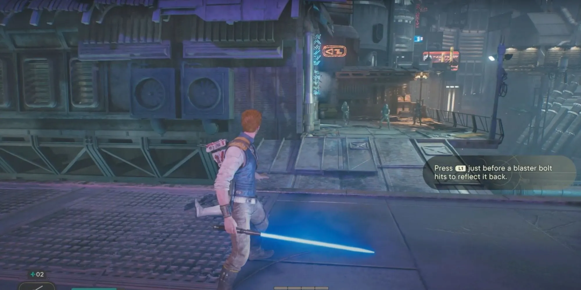 Cal Kestis sử dụng Force Dash trong Star Wars Jedi: Survivor