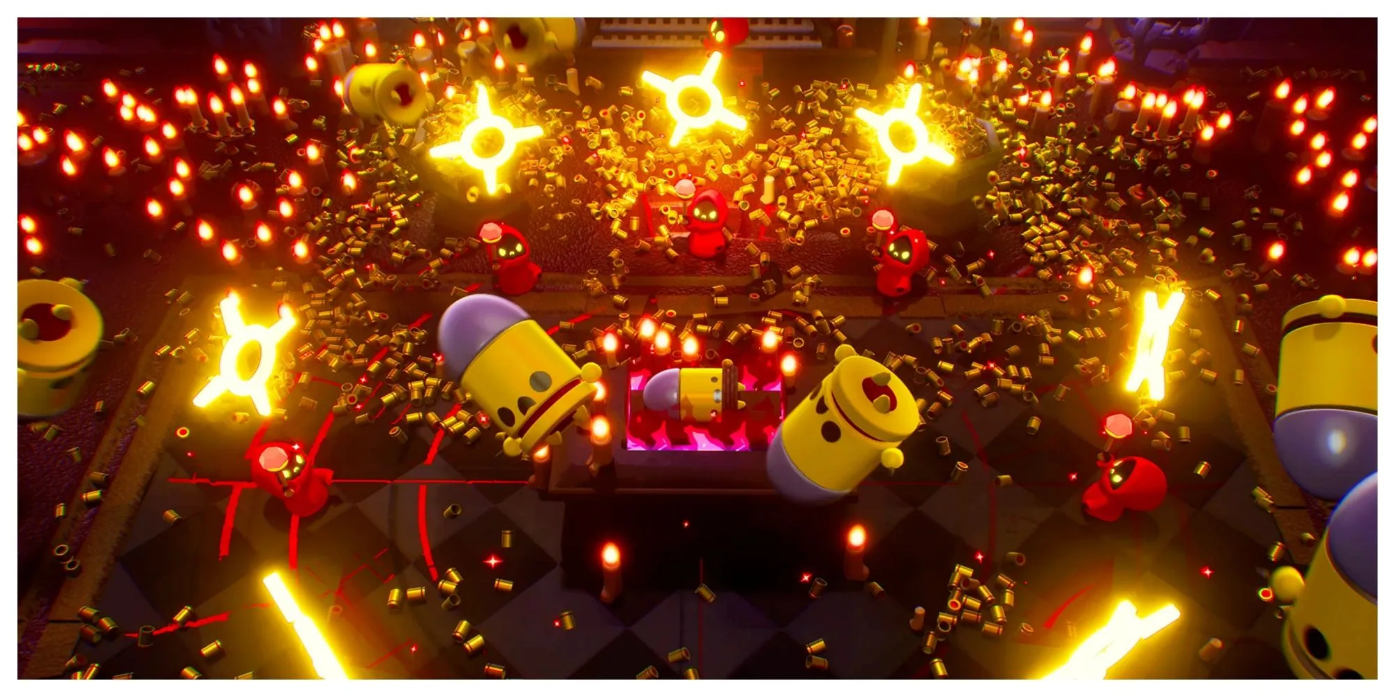 Cảnh chiến đấu hỗn loạn trong Enter the Gungeon 2, phiên bản tiếp theo đầy thử thách cho Switch 2